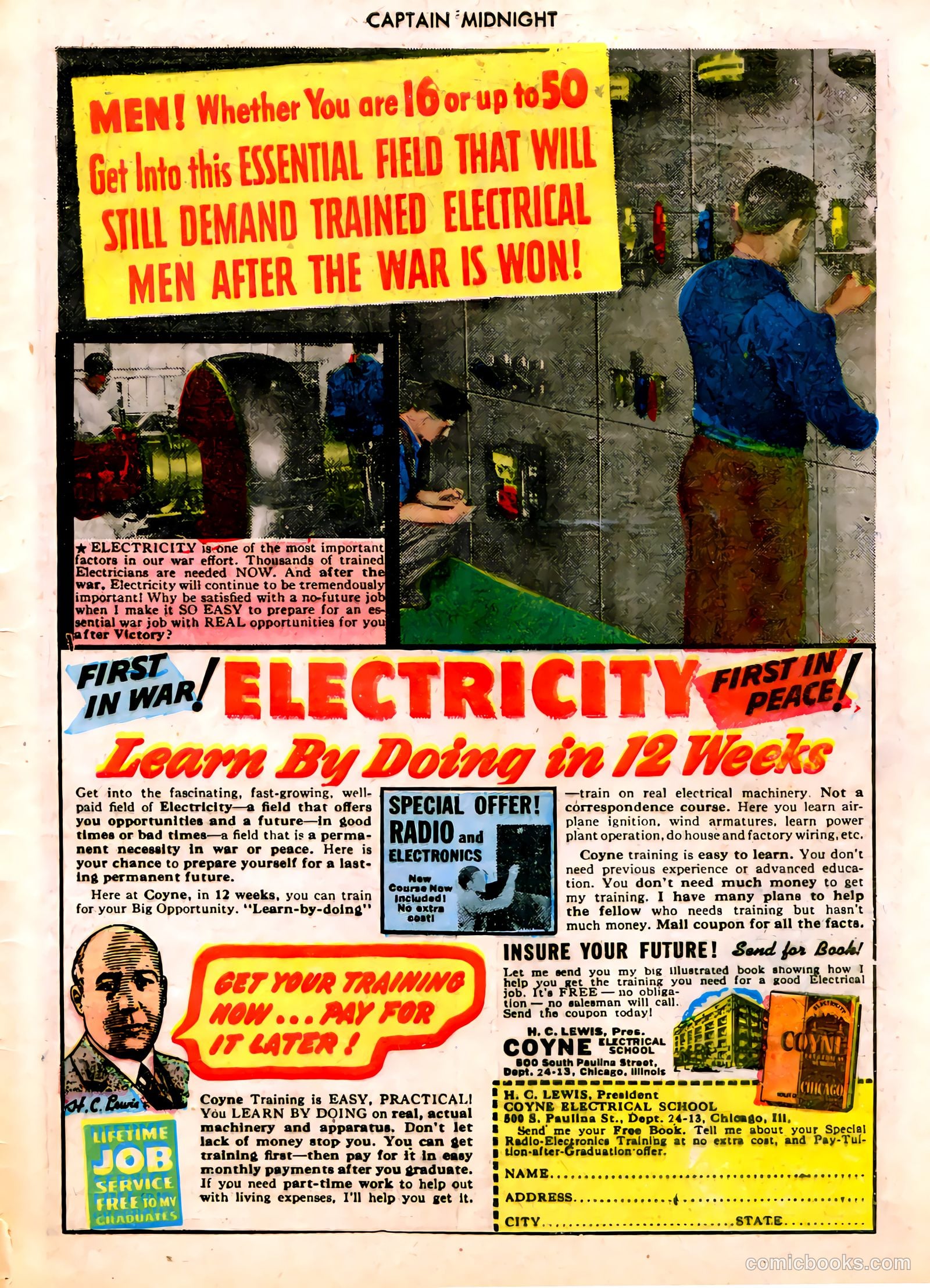 Captain Midnight #18 (1944) — page 49 of 52