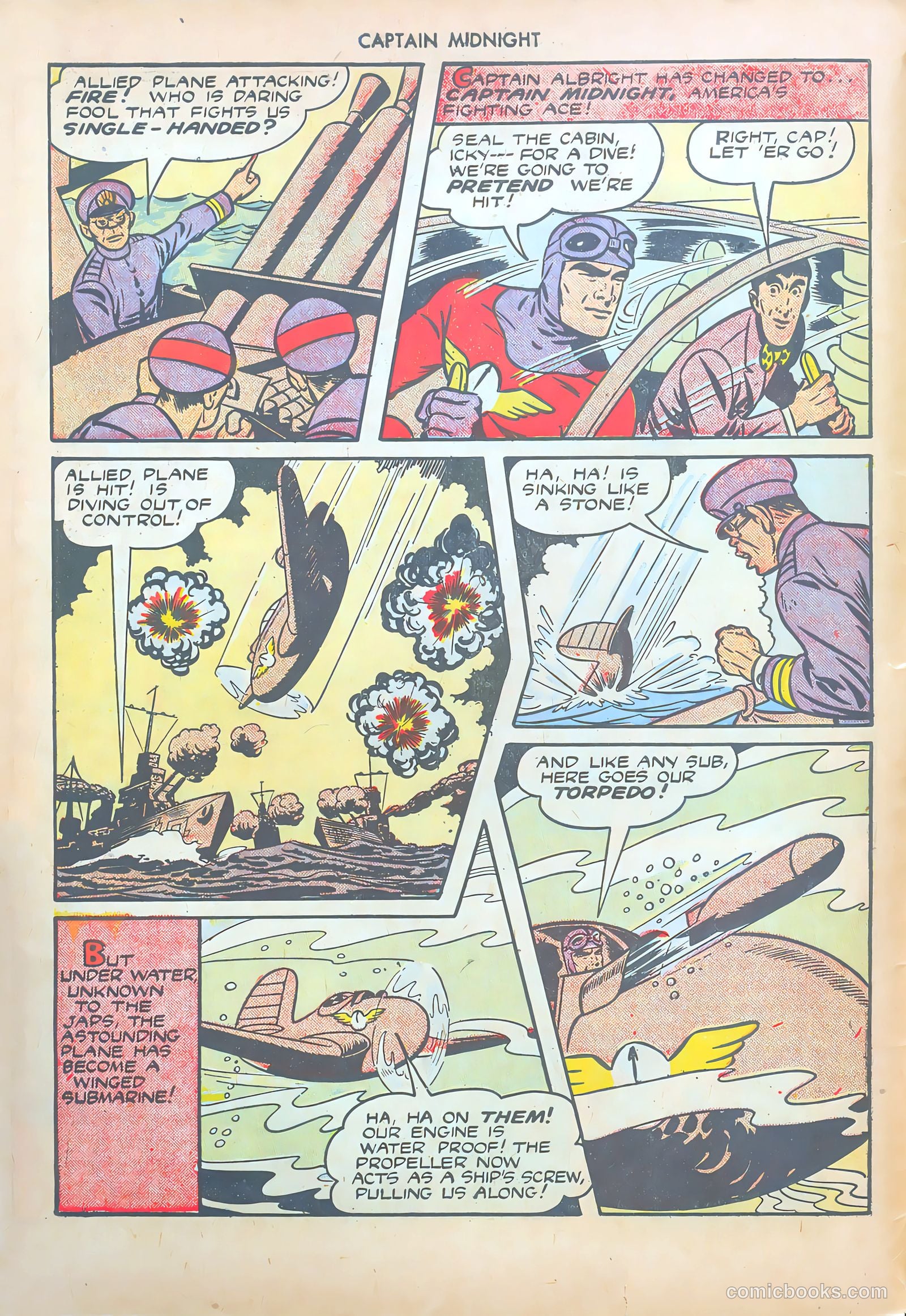 Captain Midnight #19 (1944) — page 6 of 52