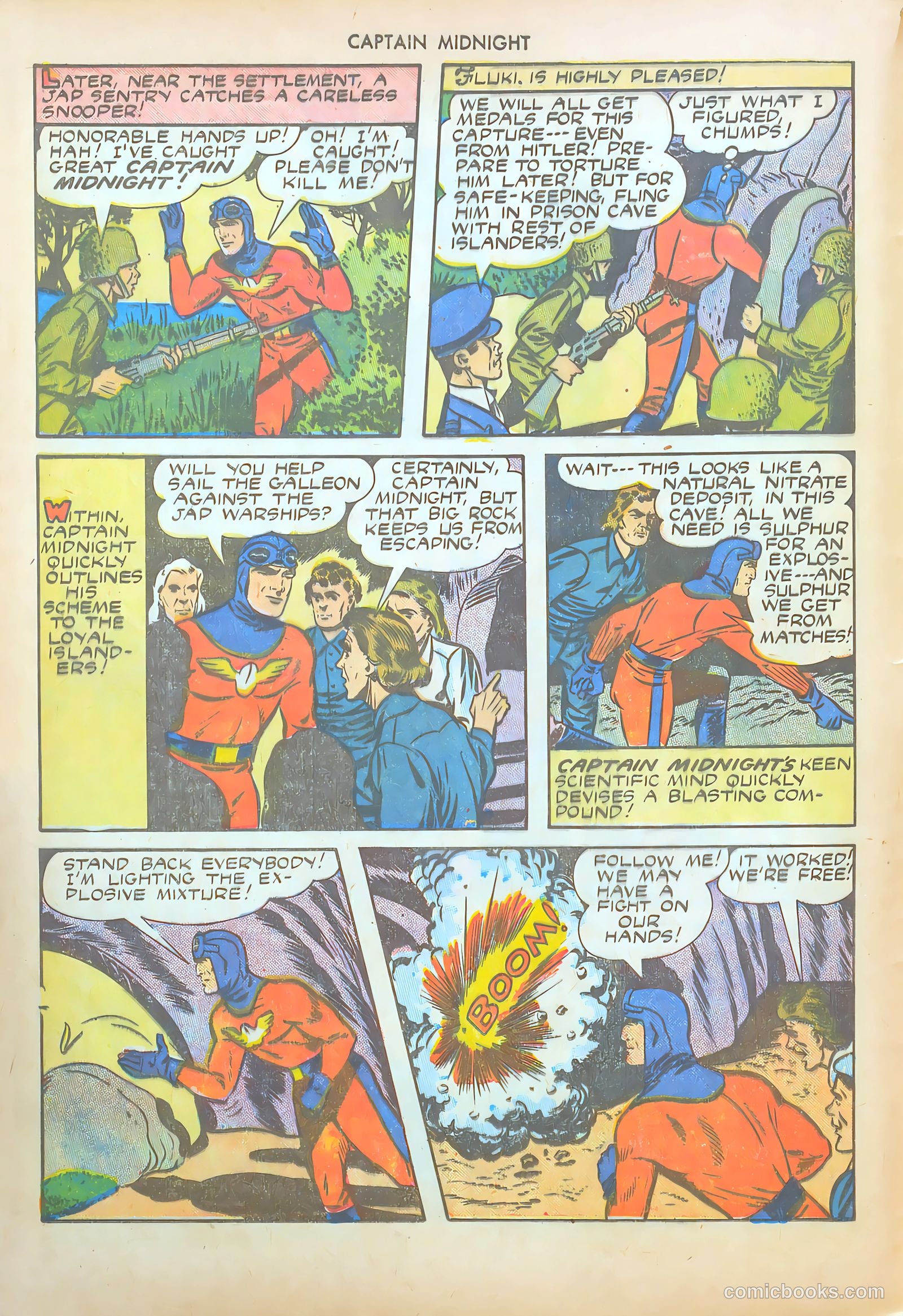 Captain Midnight #19 (1944) — page 12 of 52