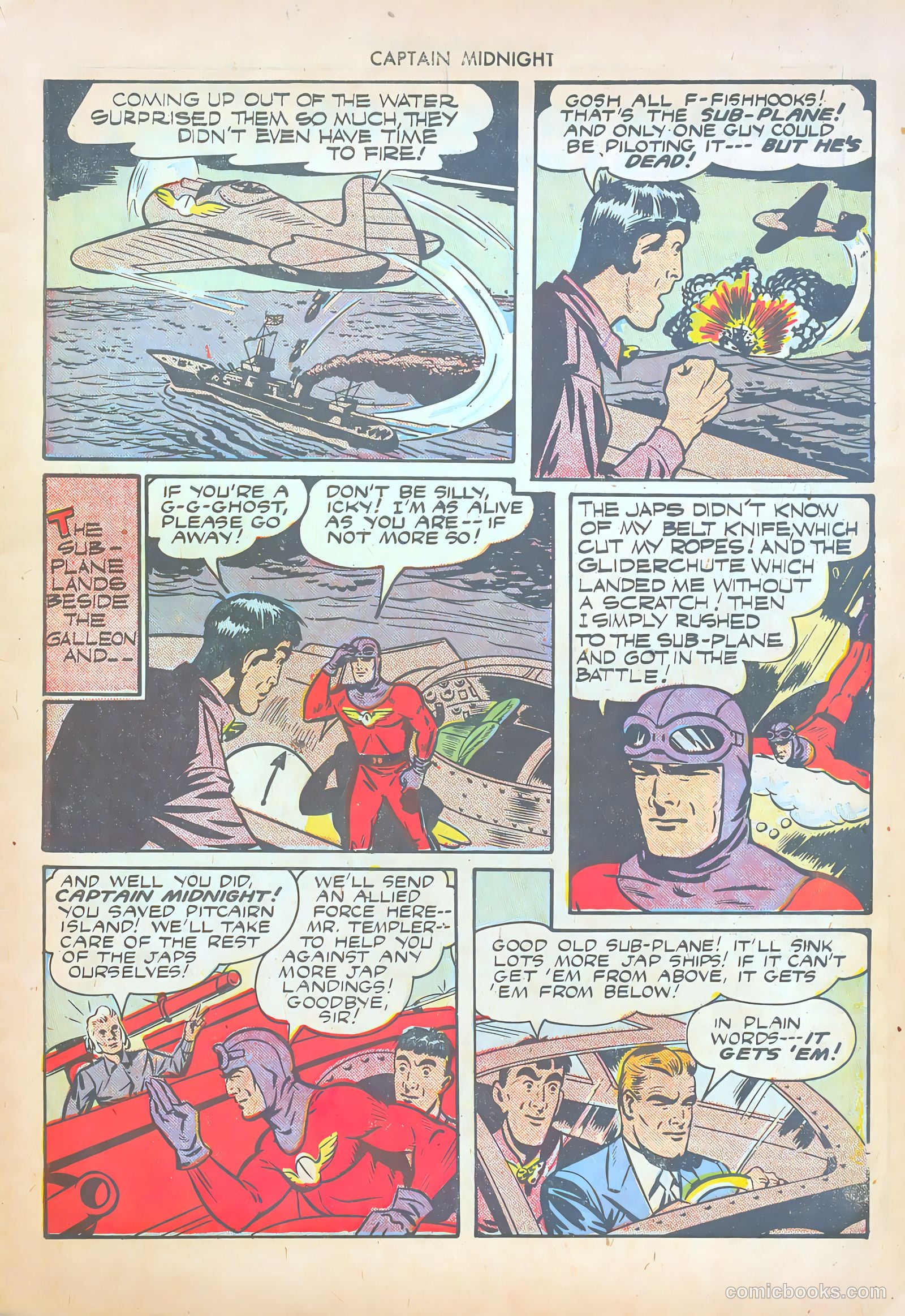 Captain Midnight #19 (1944) — page 15 of 52