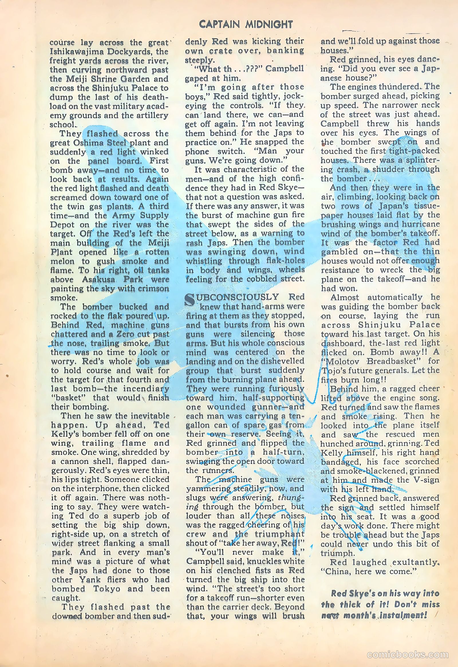 Captain Midnight #19 (1944) — page 17 of 52