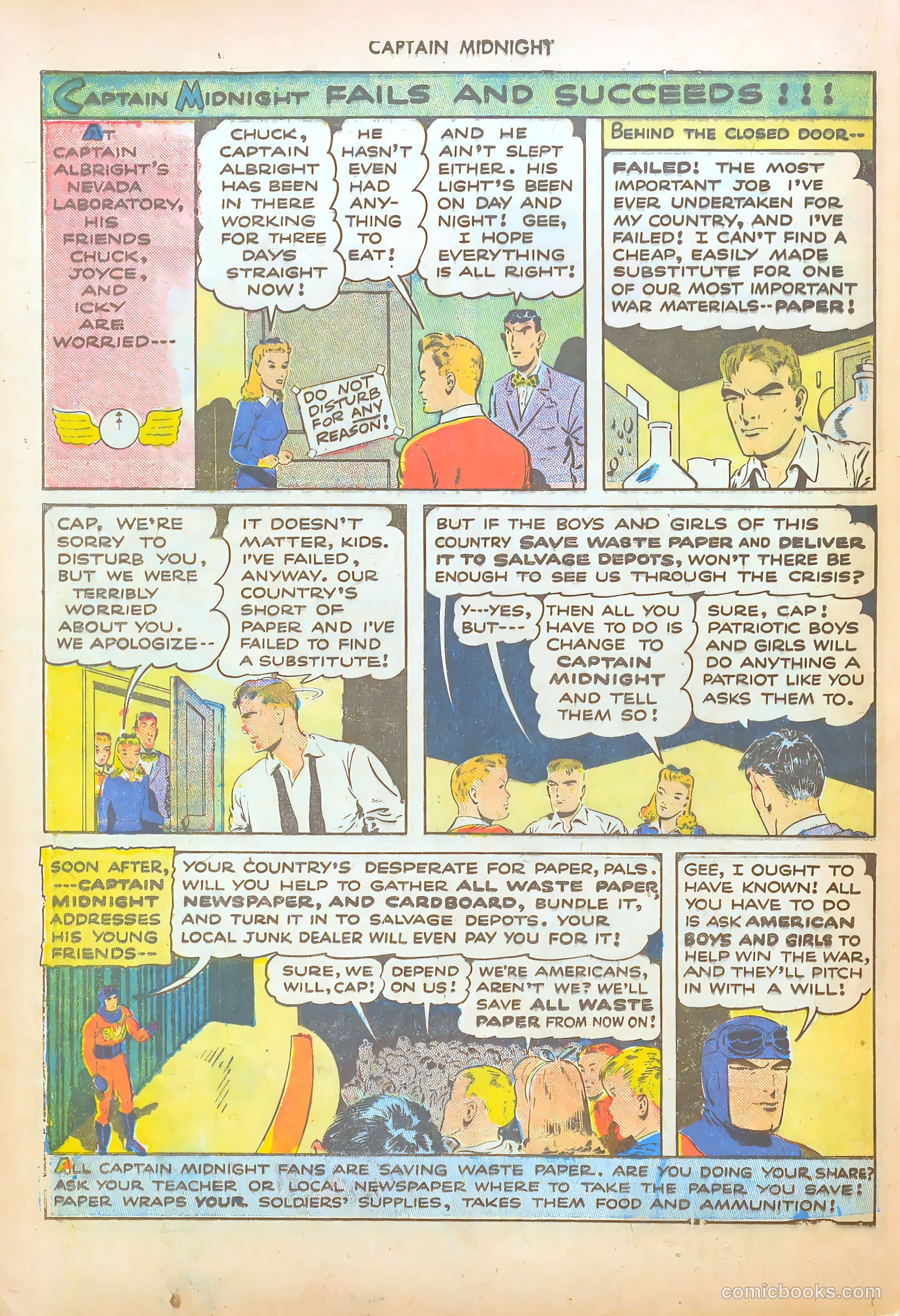 Captain Midnight #19 (1944) — page 28 of 52