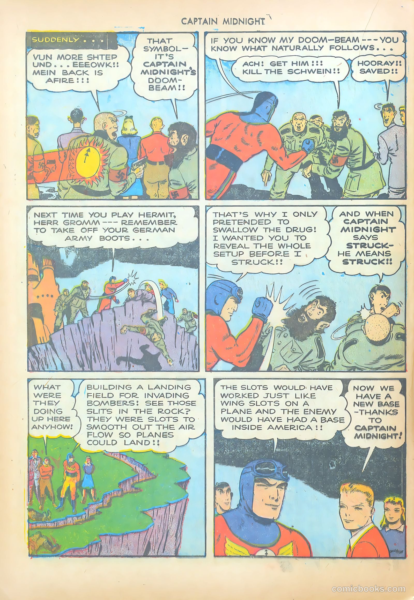 Captain Midnight #19 (1944) — page 36 of 52