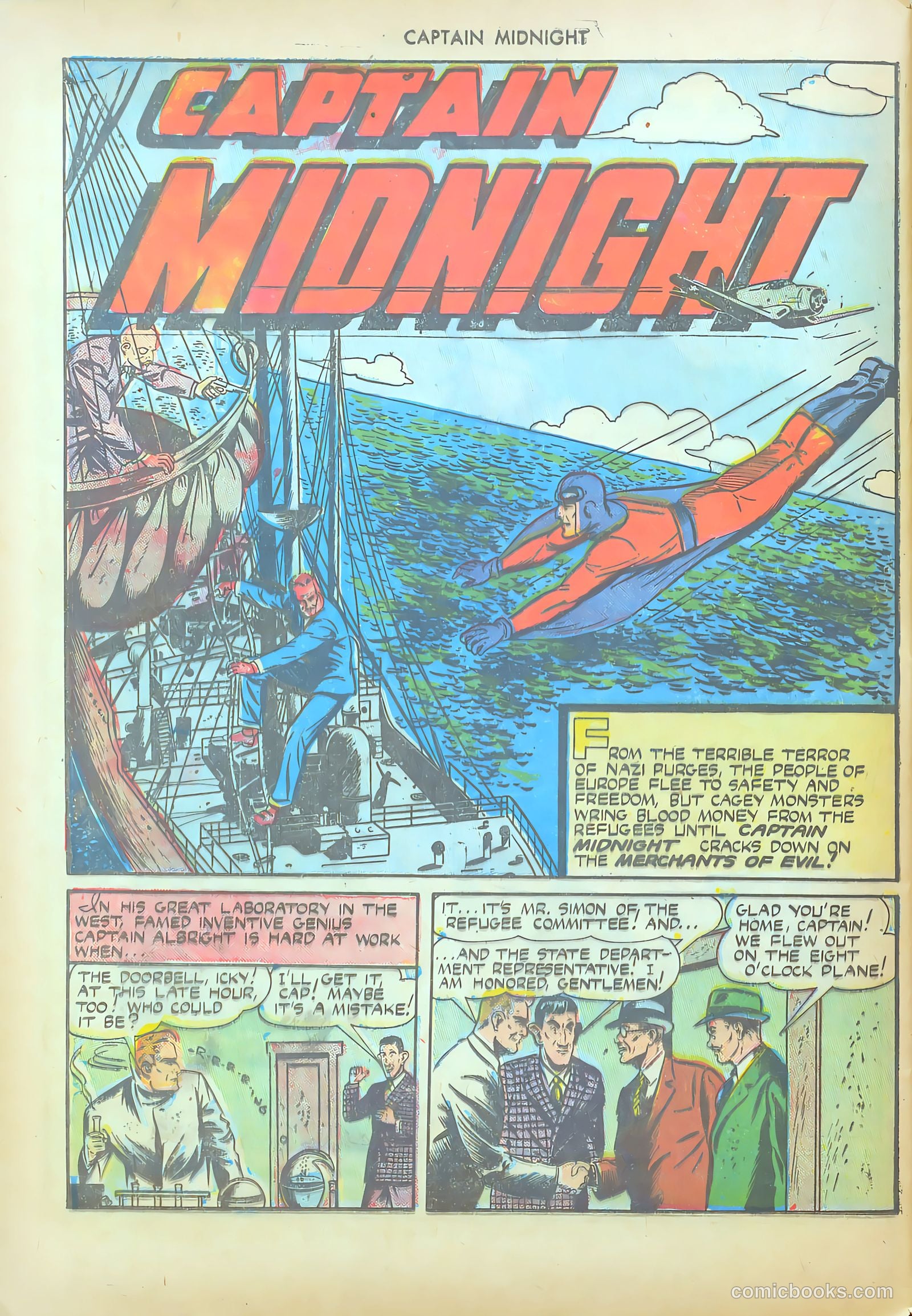 Captain Midnight #19 (1944) — page 40 of 52