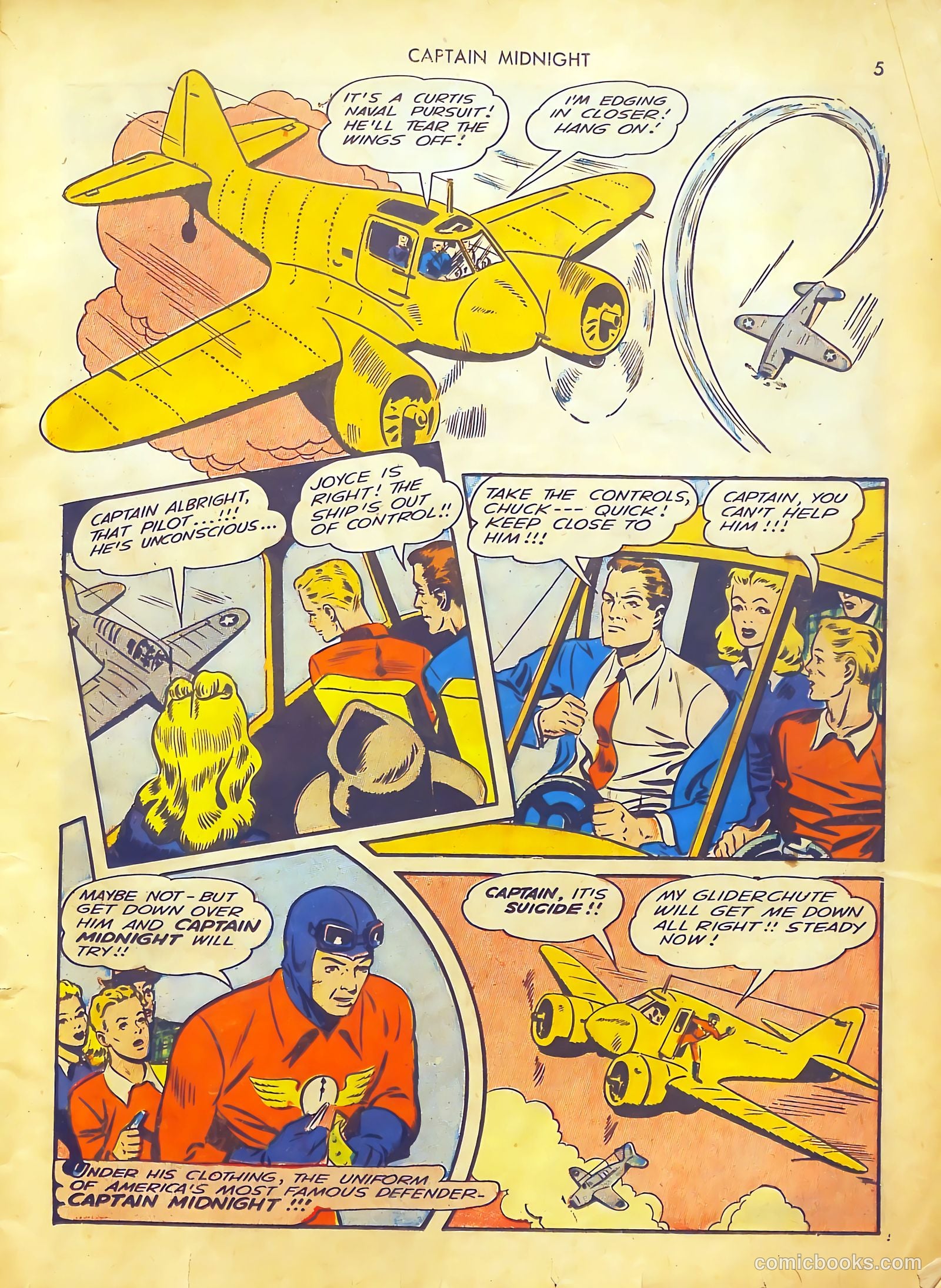 Captain Midnight #2 (1942) — page 5 of 68