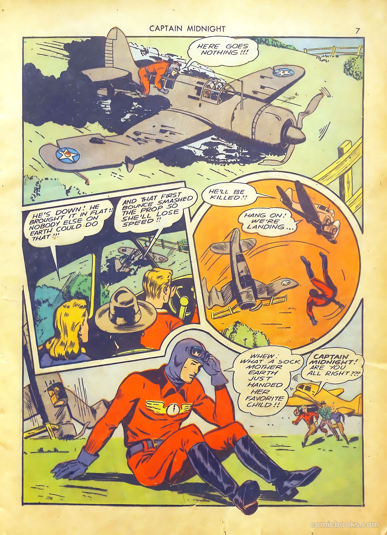 Captain Midnight #2 (1942) — page 7 of 68