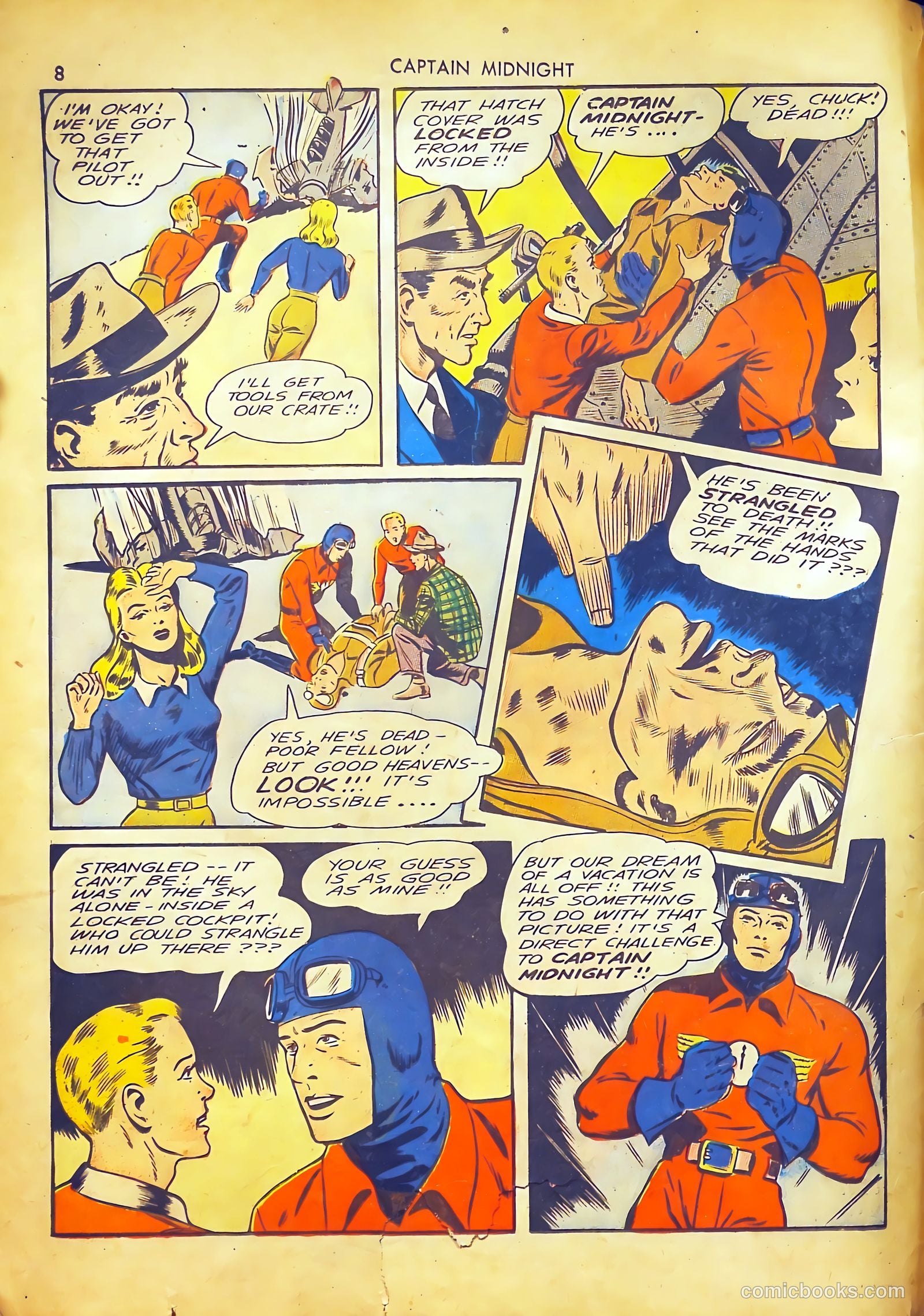 Captain Midnight #2 (1942) — page 8 of 68