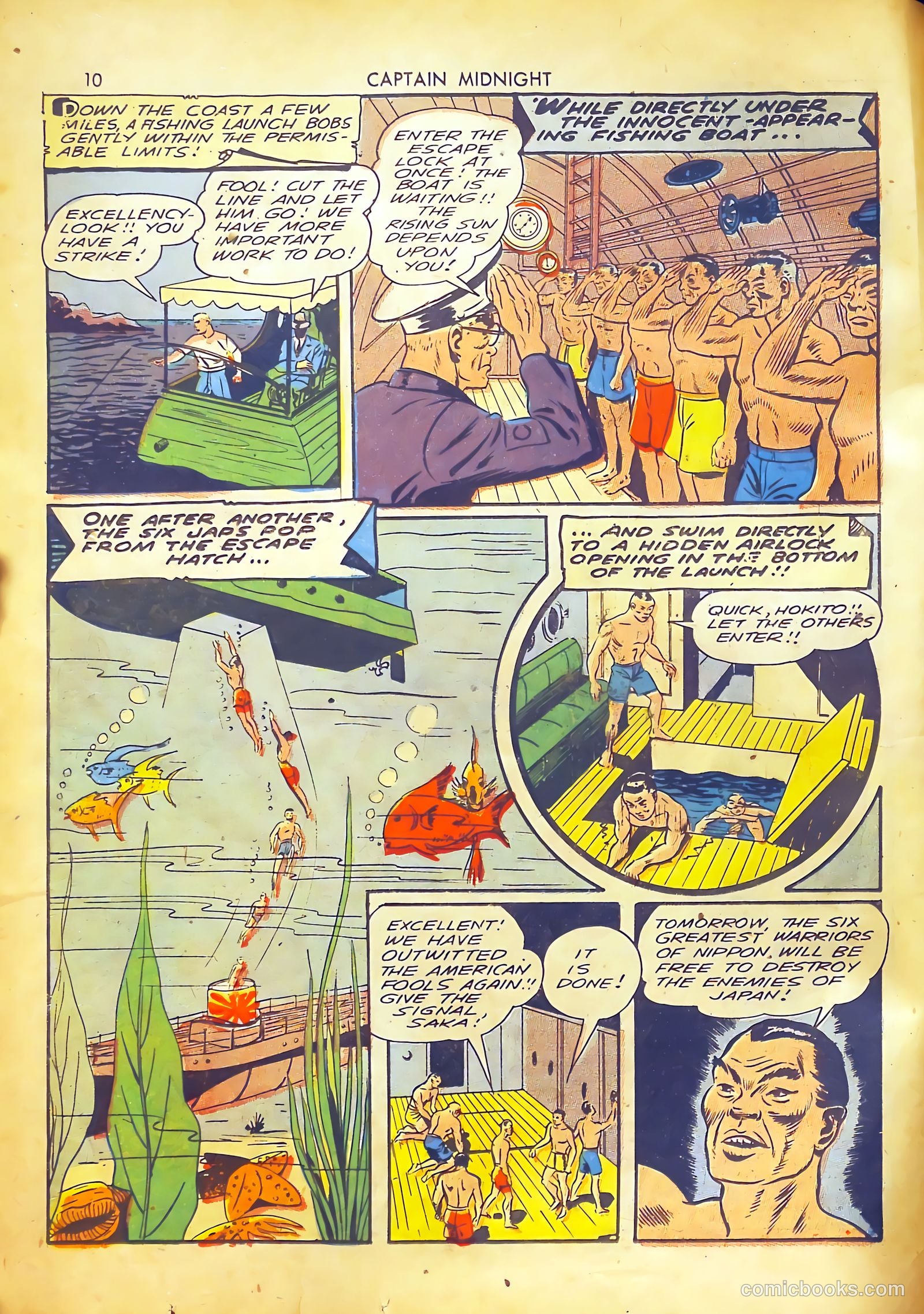 Captain Midnight #2 (1942) — page 10 of 68