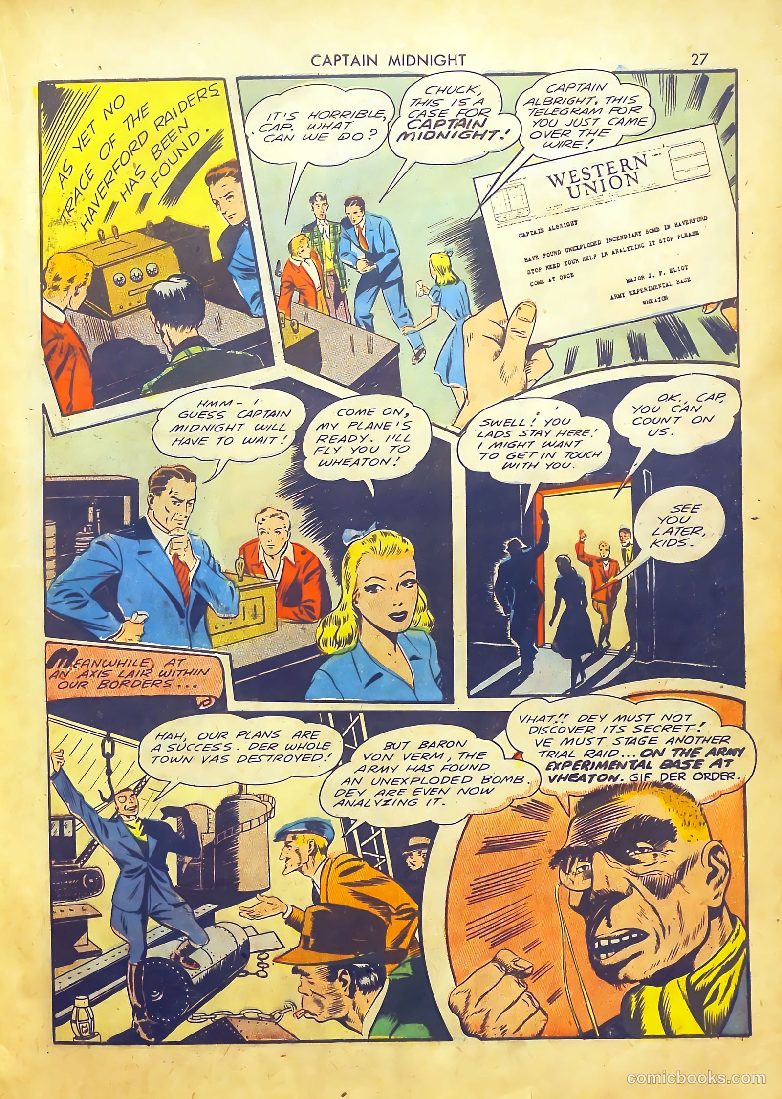 Captain Midnight #2 (1942) — page 27 of 68