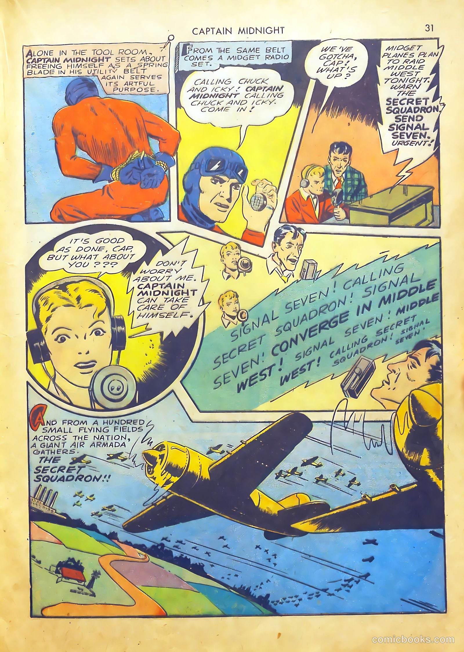 Captain Midnight #2 (1942) — page 31 of 68