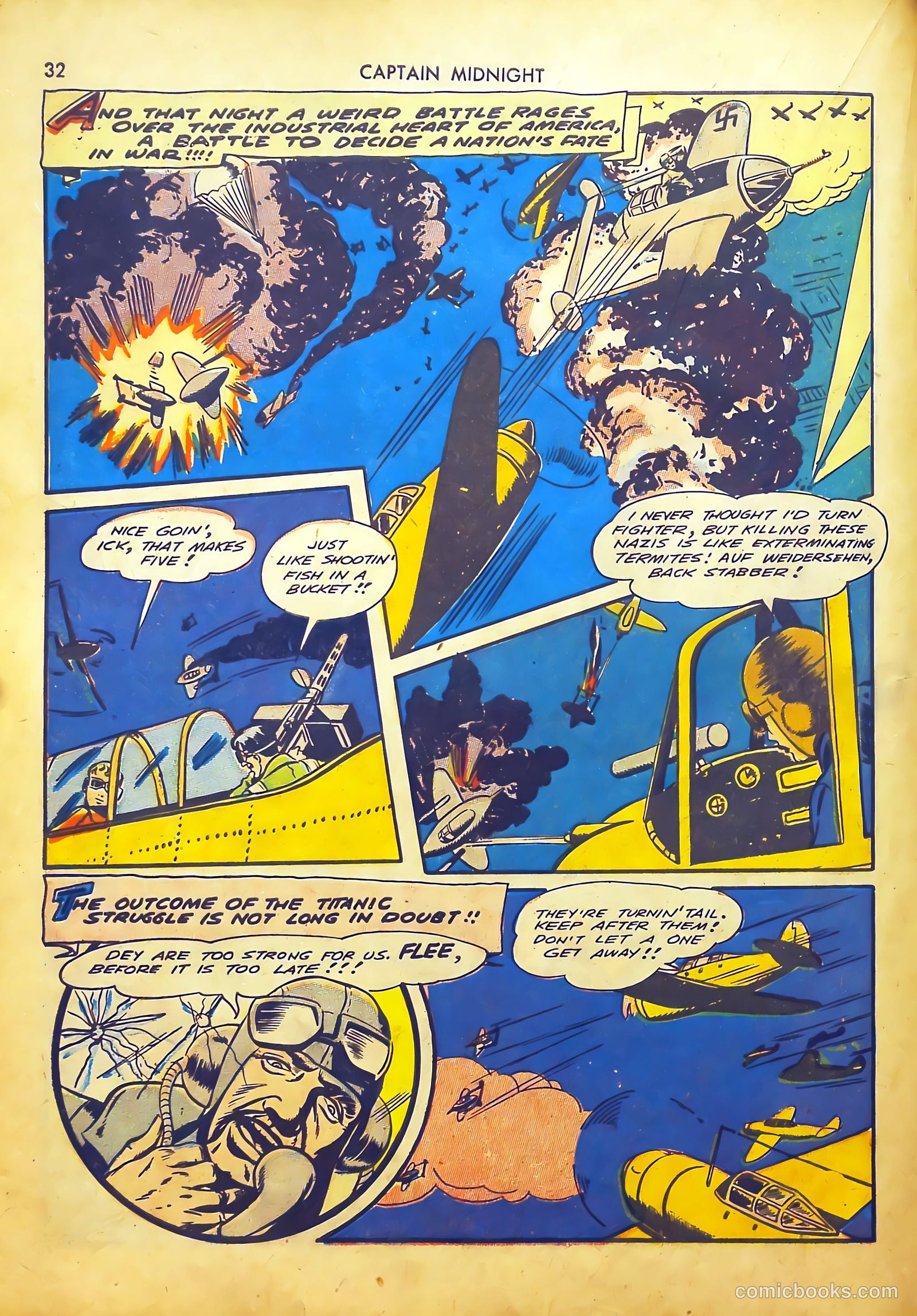 Captain Midnight #2 (1942) — page 32 of 68