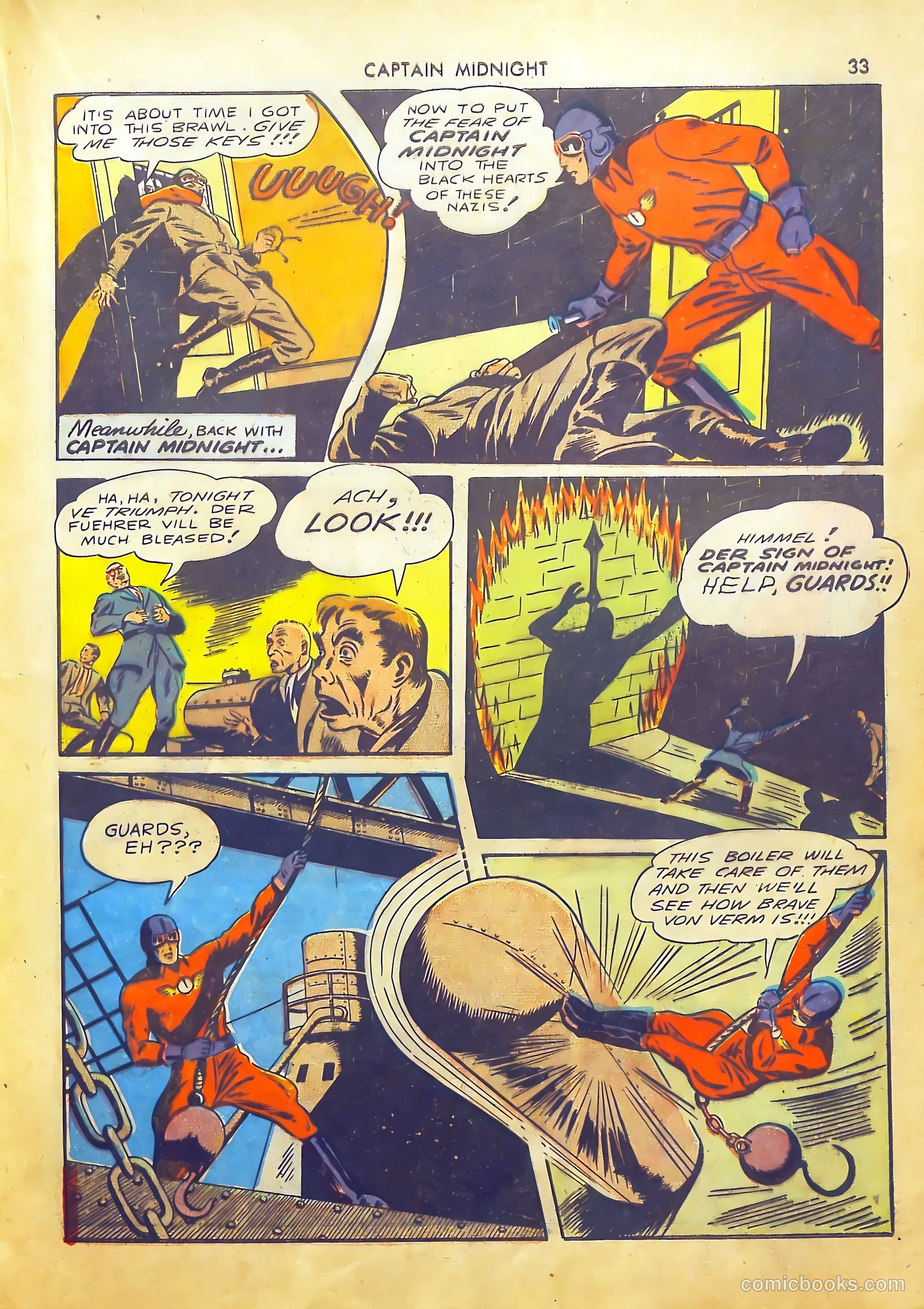 Captain Midnight #2 (1942) — page 33 of 68