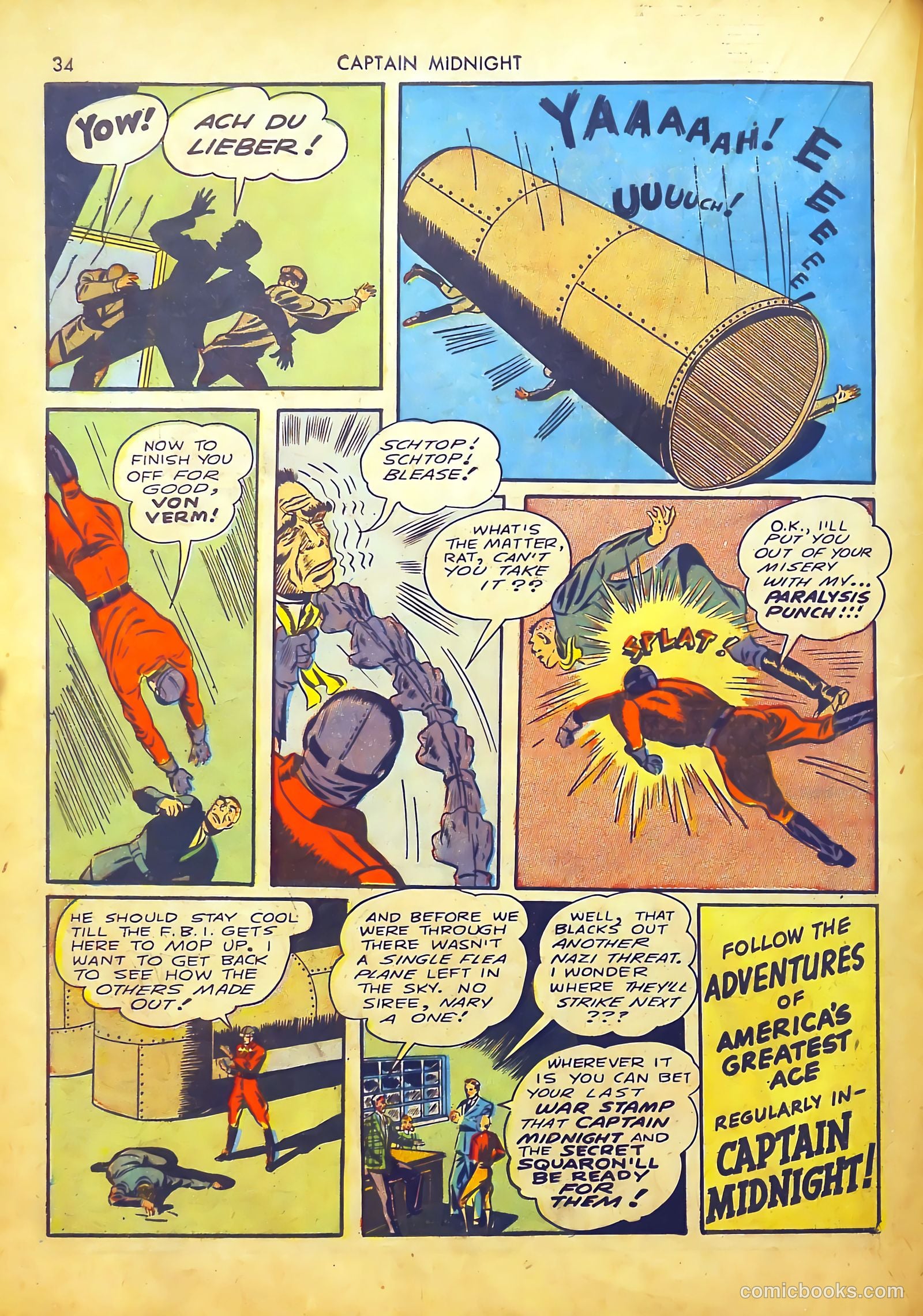 Captain Midnight #2 (1942) — page 34 of 68