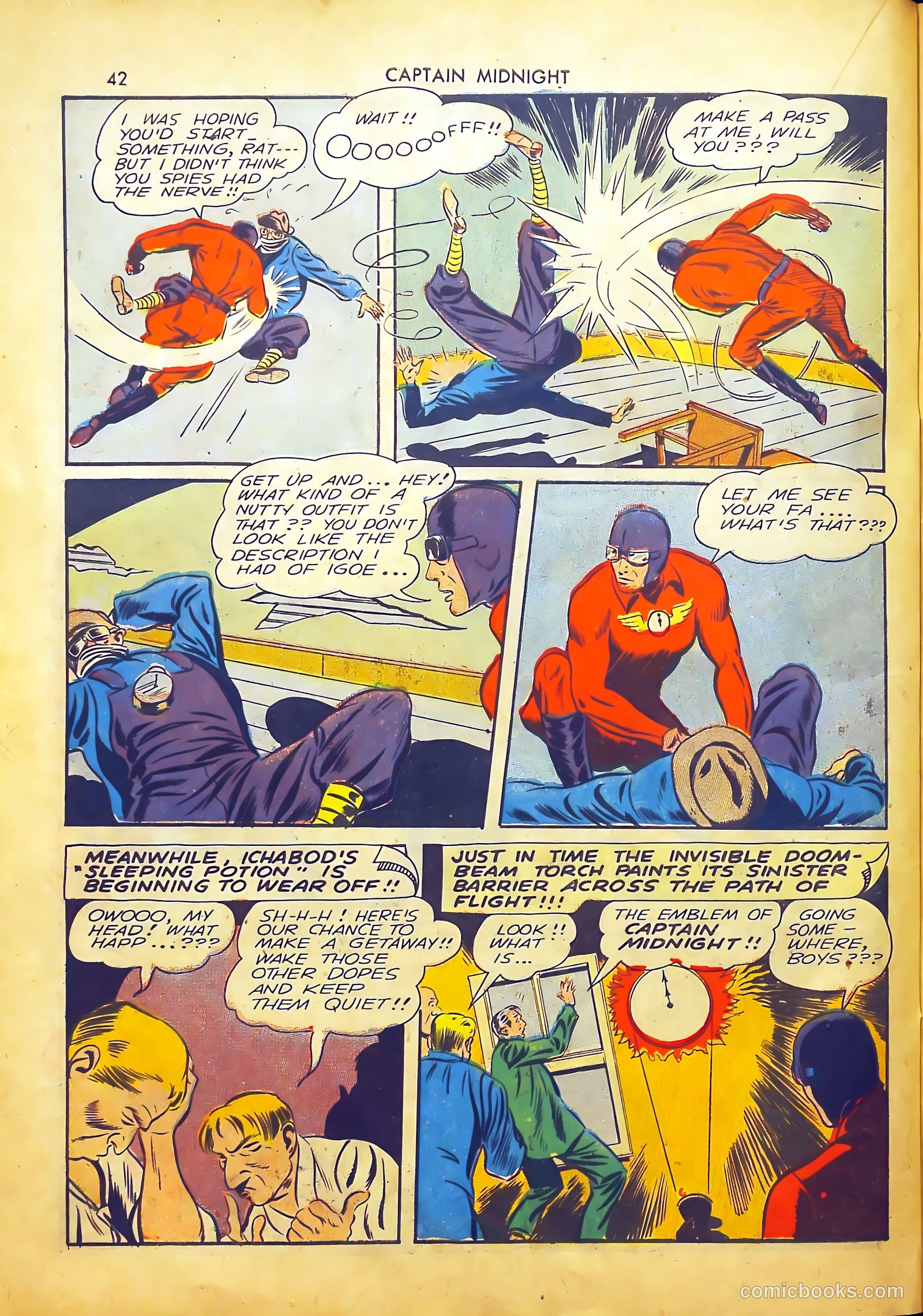 Captain Midnight #2 (1942) — page 42 of 68