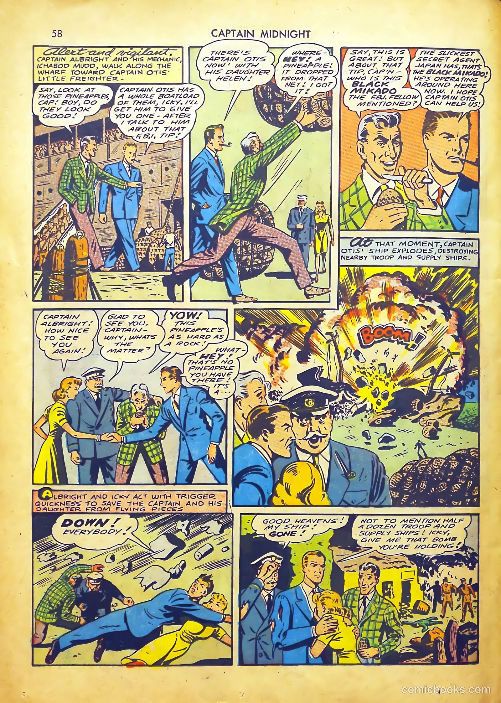 Captain Midnight #2 (1942) — page 58 of 68