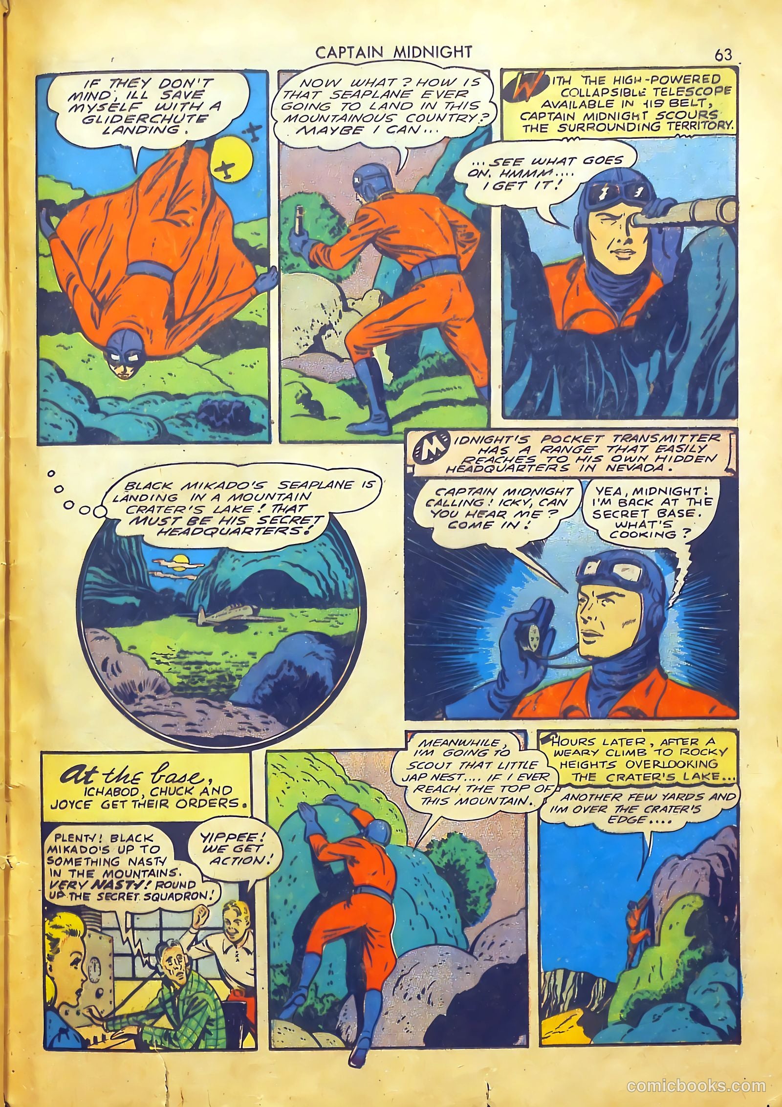 Captain Midnight #2 (1942) — page 63 of 68