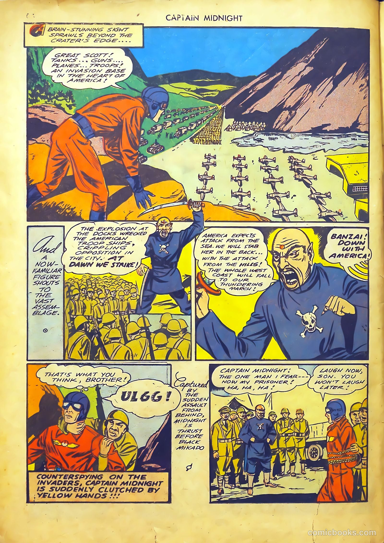 Captain Midnight #2 (1942) — page 64 of 68