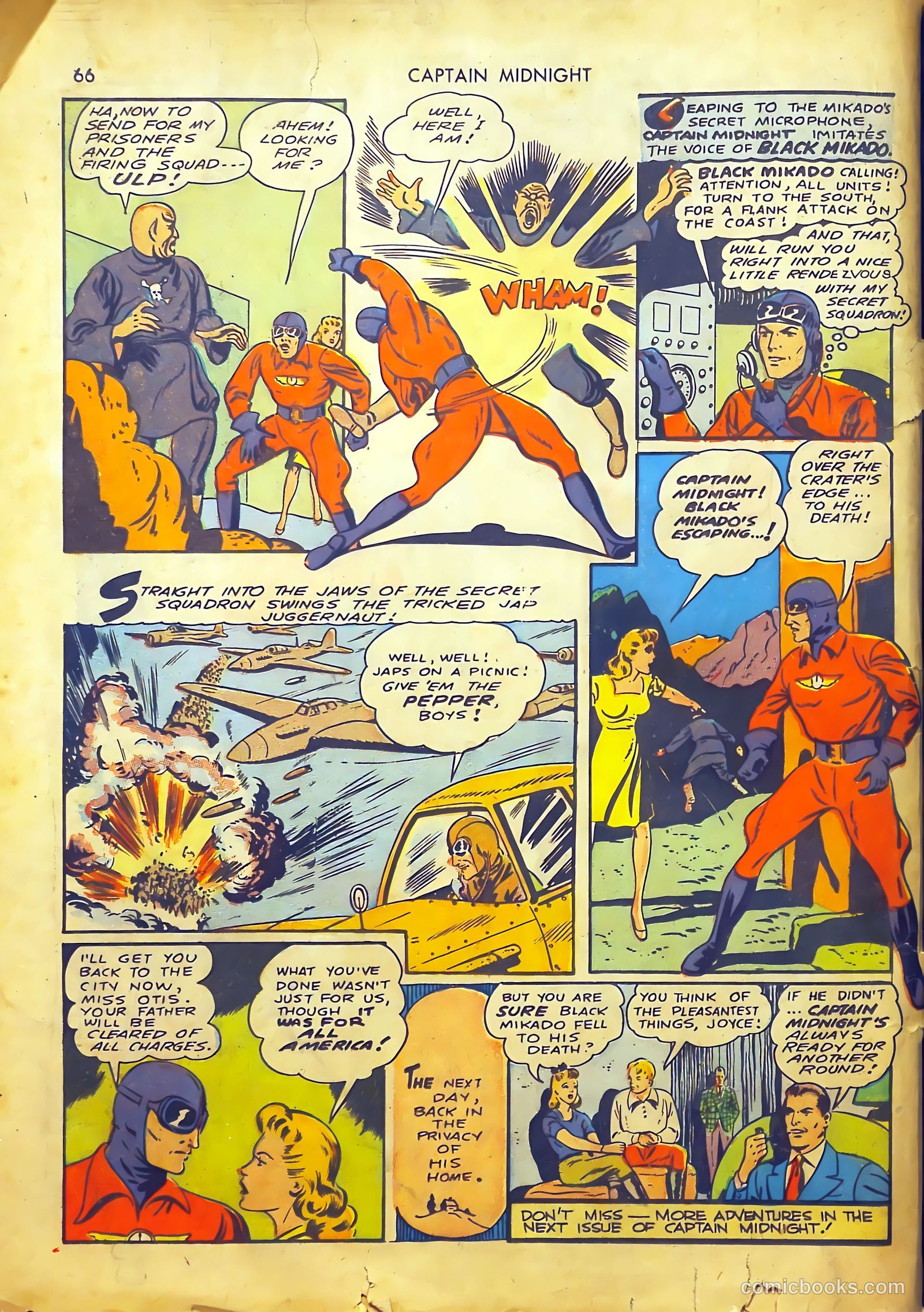 Captain Midnight #2 (1942) — page 66 of 68