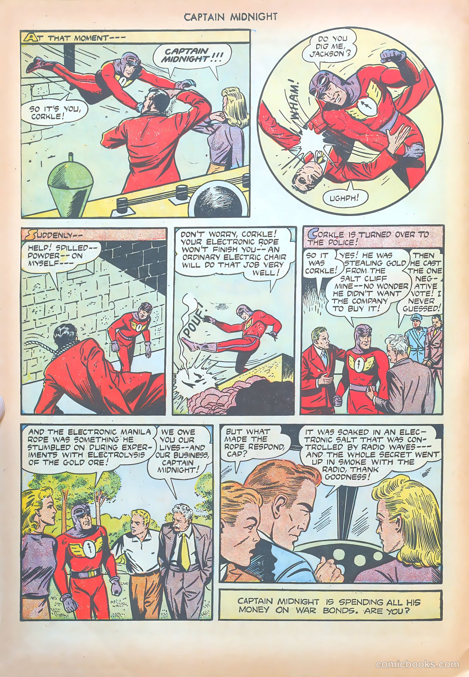 Captain Midnight #20 (1944) — page 22 of 52