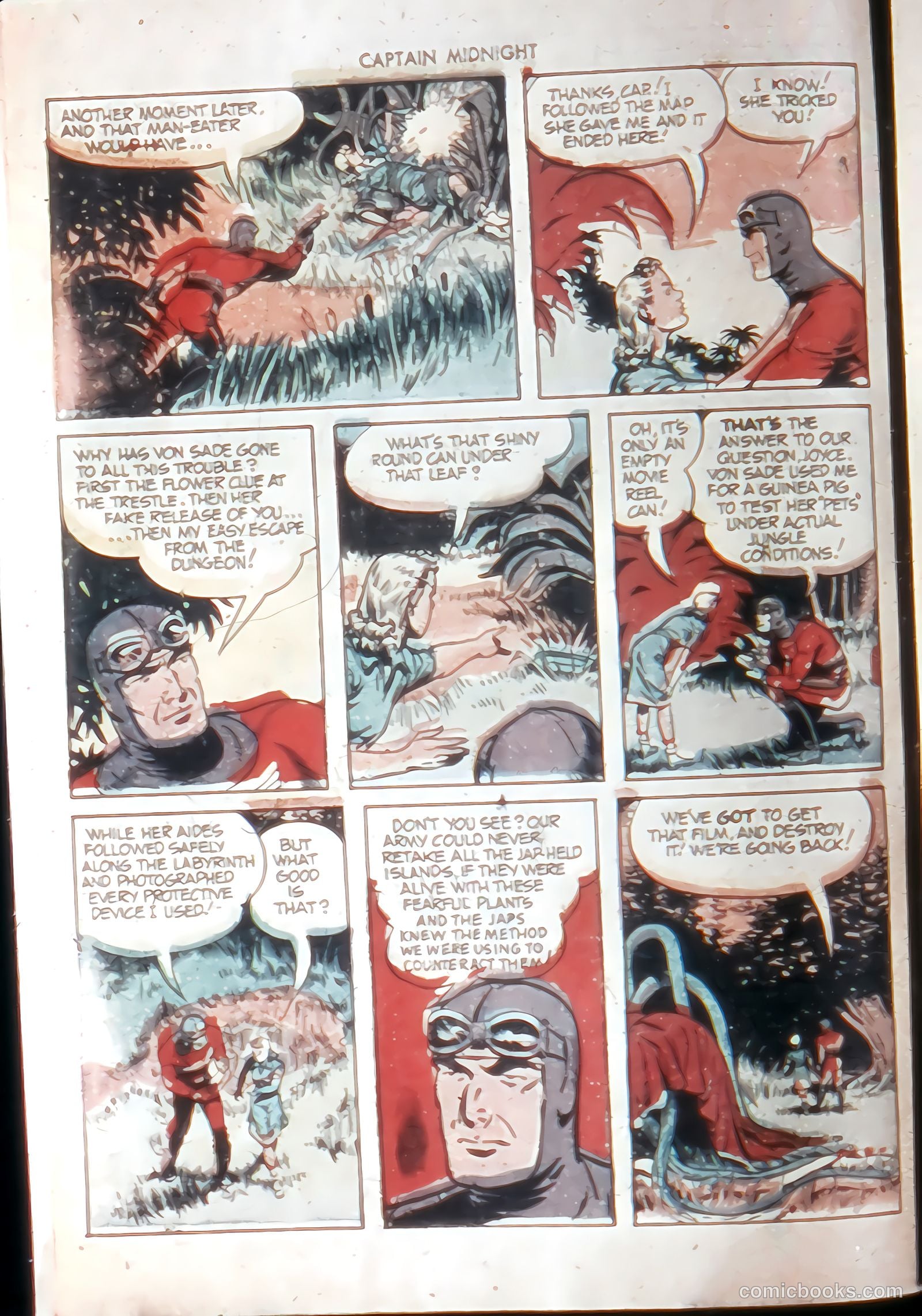 Captain Midnight #21 (1944) — page 10 of 36