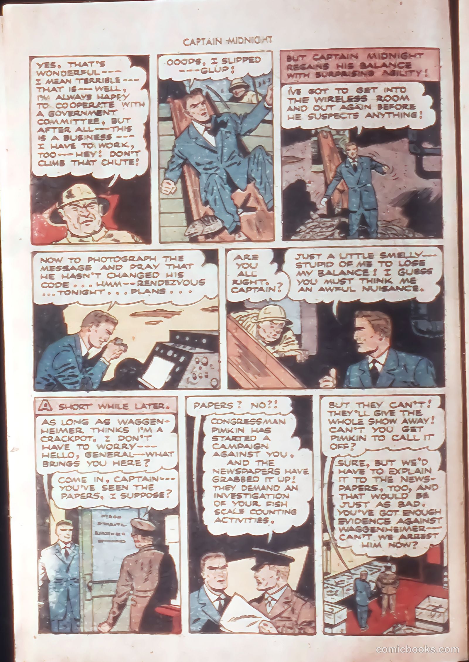 Captain Midnight #21 (1944) — page 16 of 36