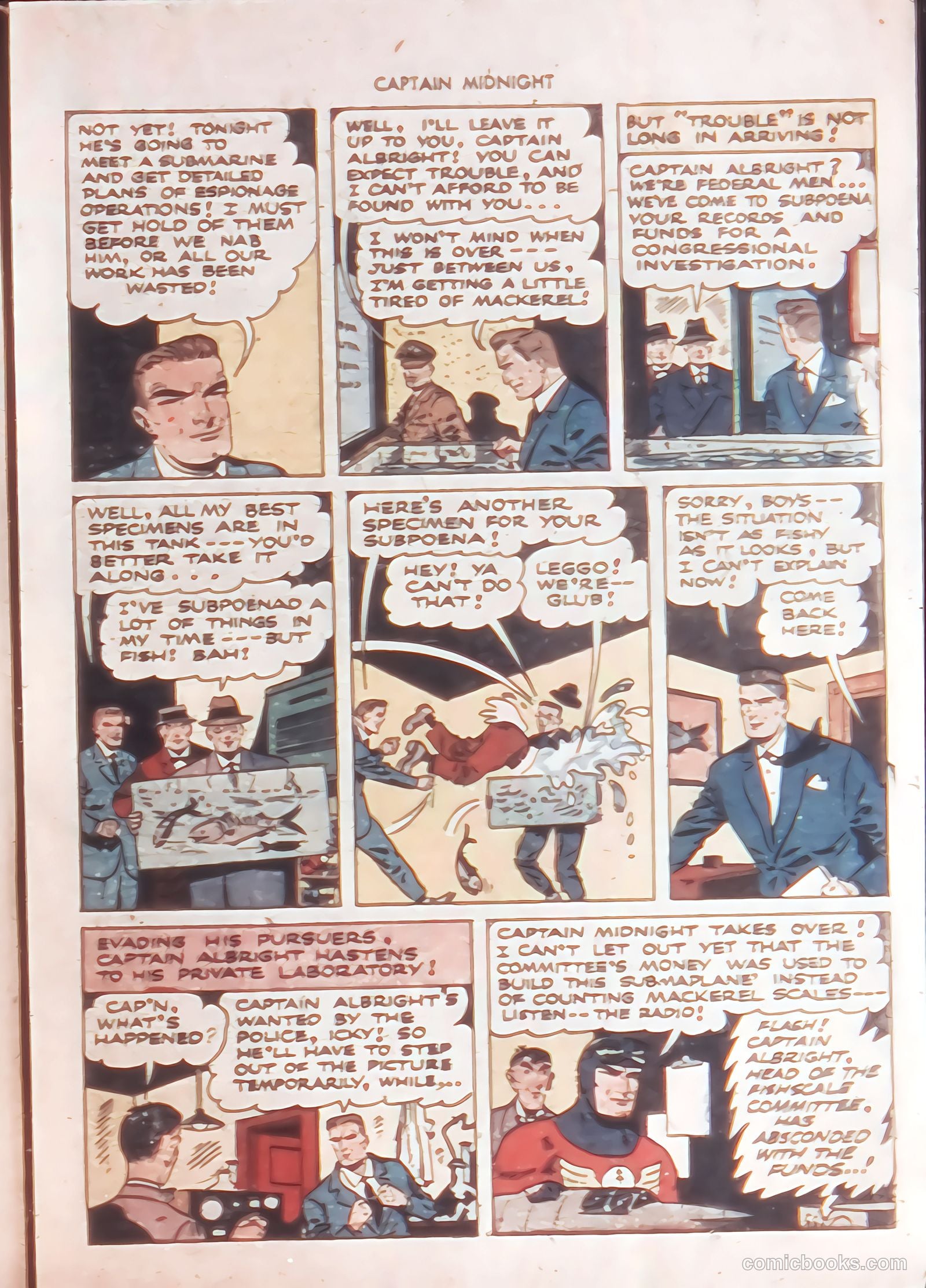 Captain Midnight #21 (1944) — page 17 of 36