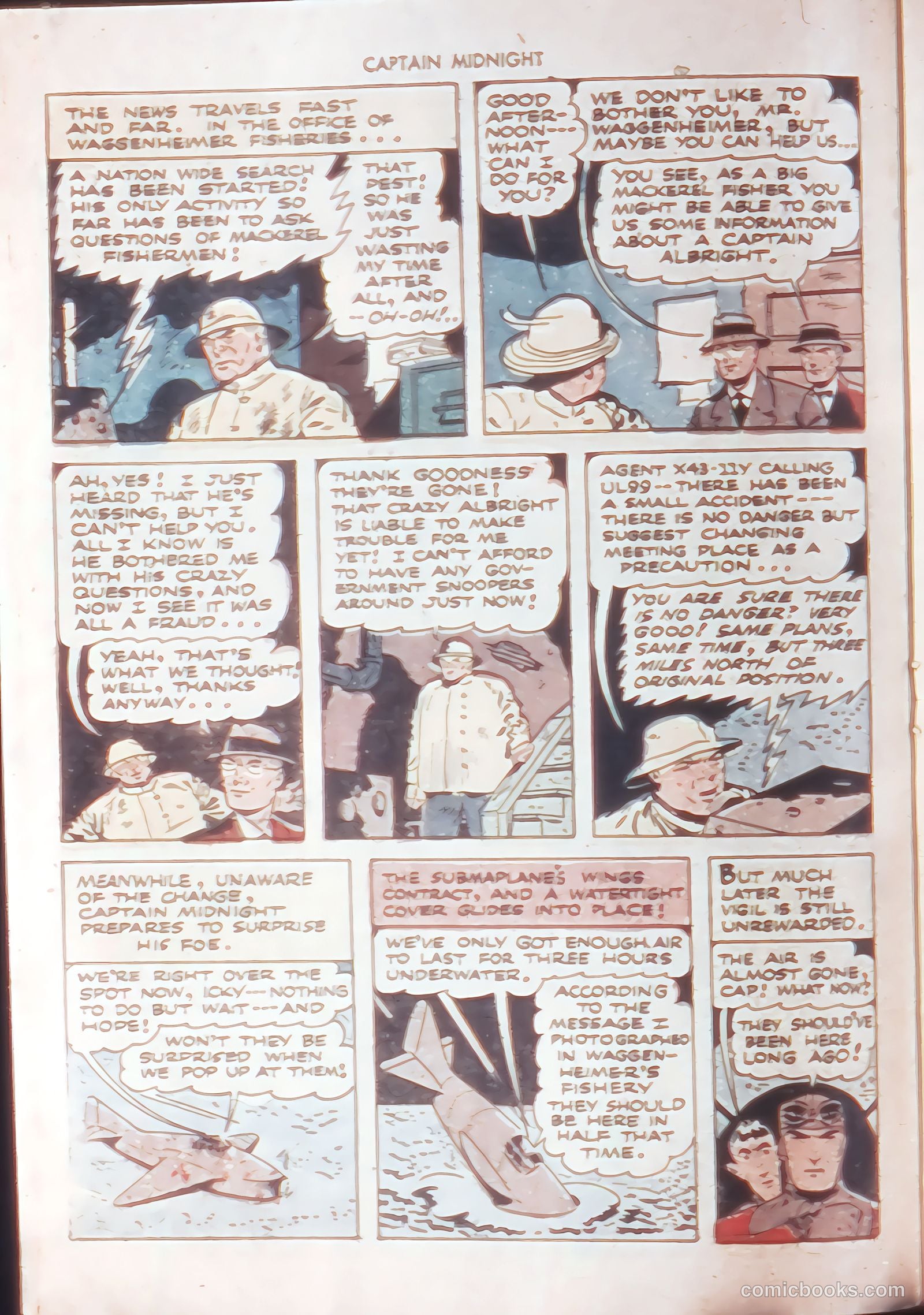 Captain Midnight #21 (1944) — page 18 of 36