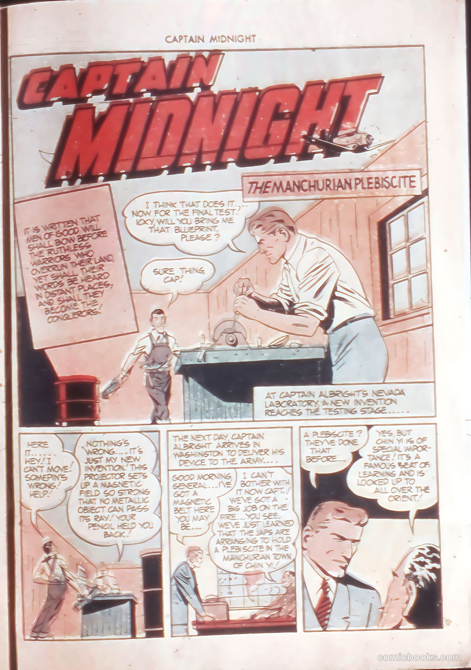 Captain Midnight #21 (1944) — page 27 of 36