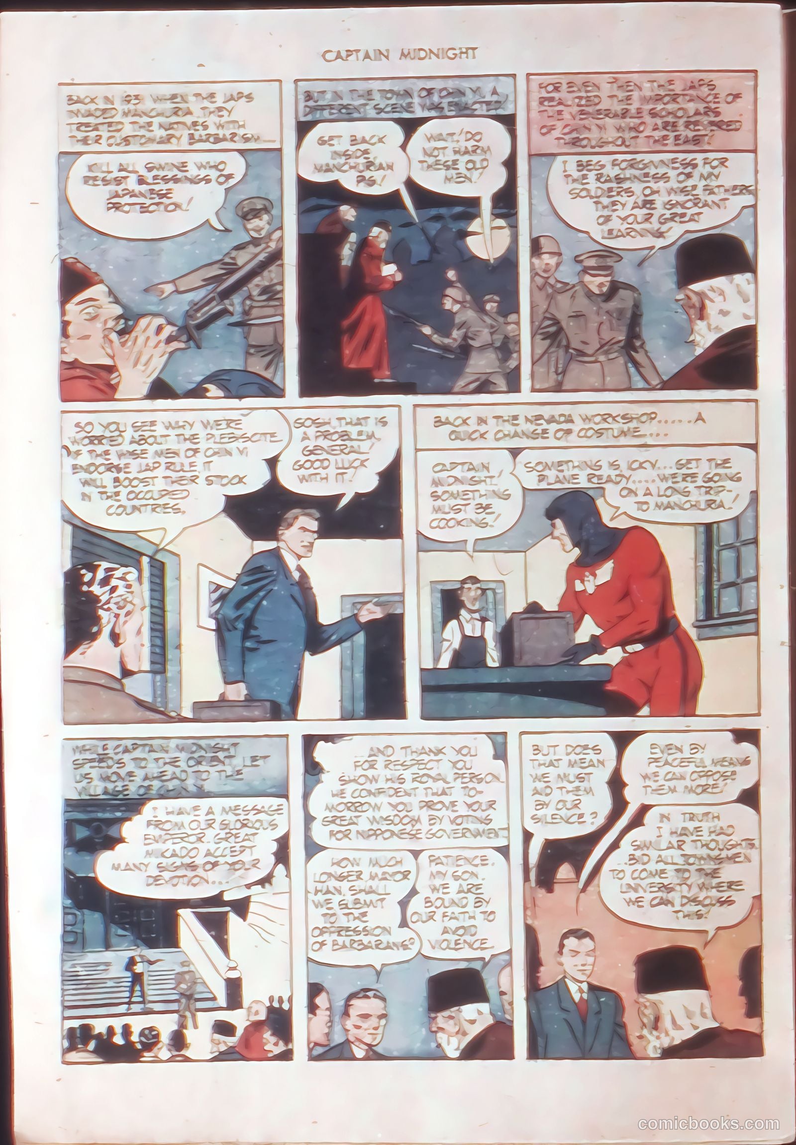 Captain Midnight #21 (1944) — page 28 of 36