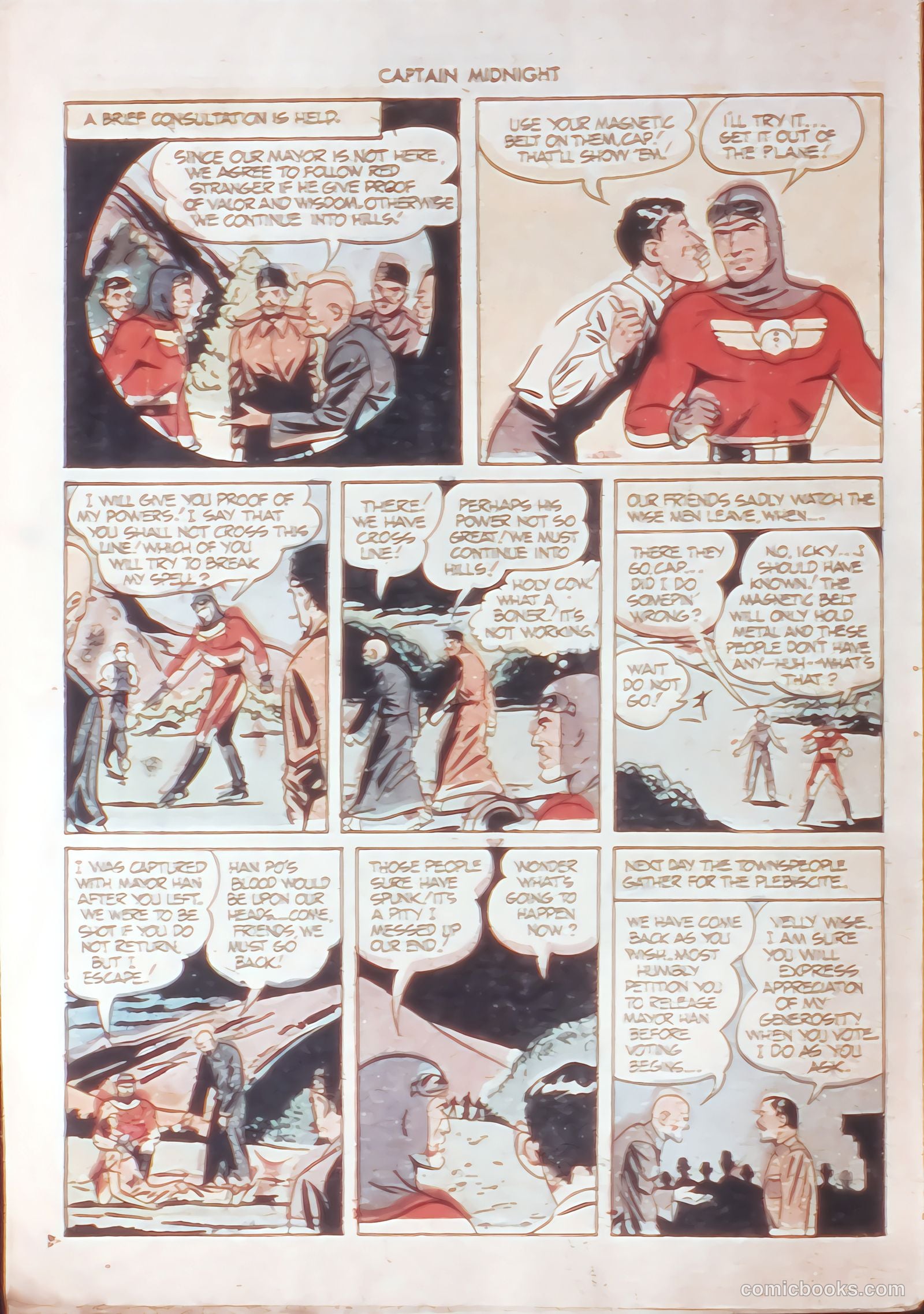 Captain Midnight #21 (1944) — page 30 of 36