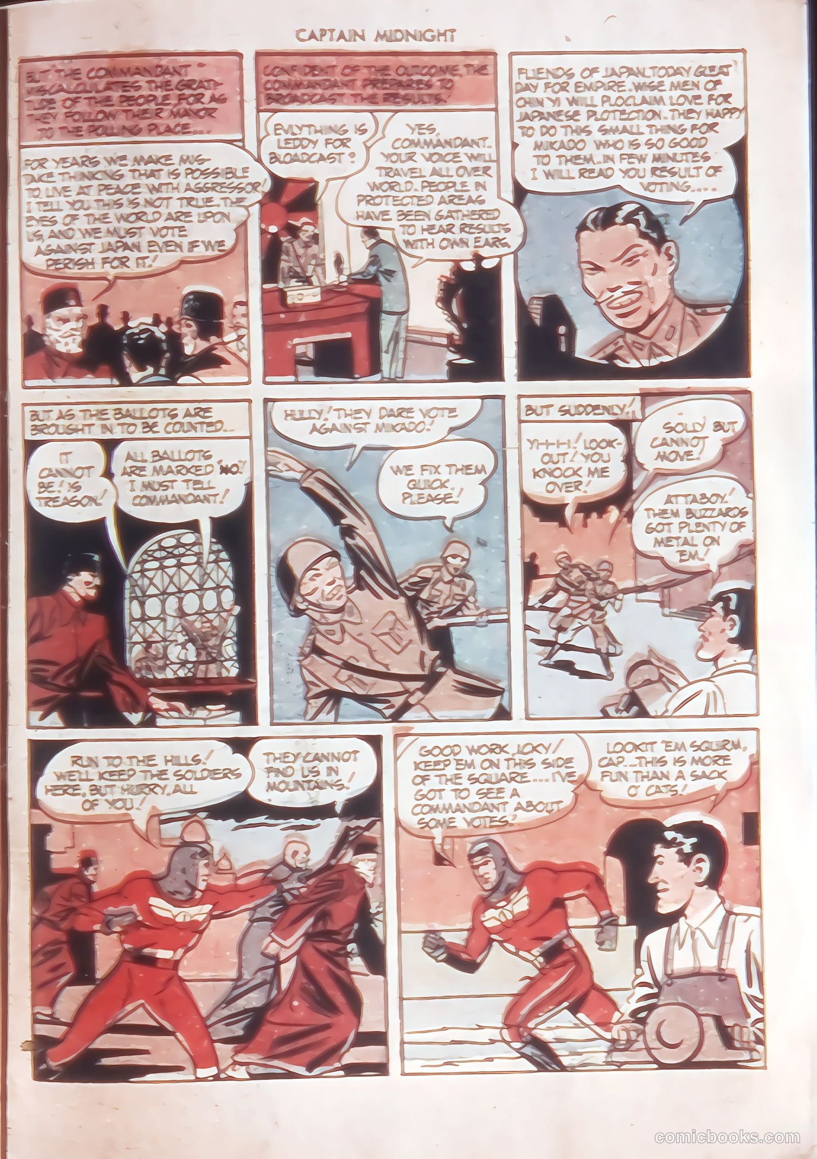 Captain Midnight #21 (1944) — page 31 of 36
