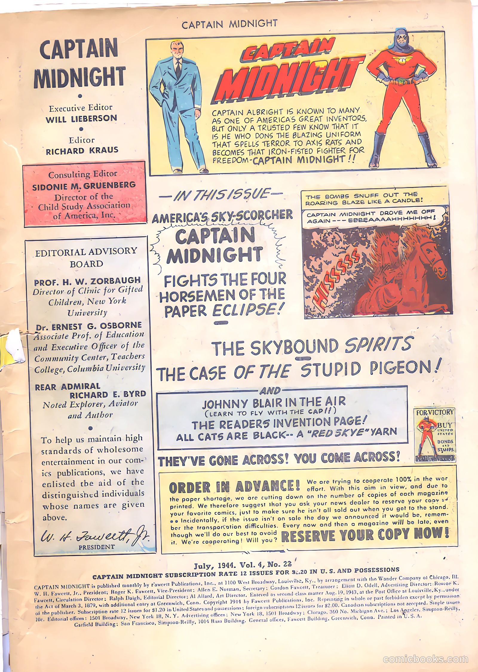 Captain Midnight #22 (1944) — page 3 of 36