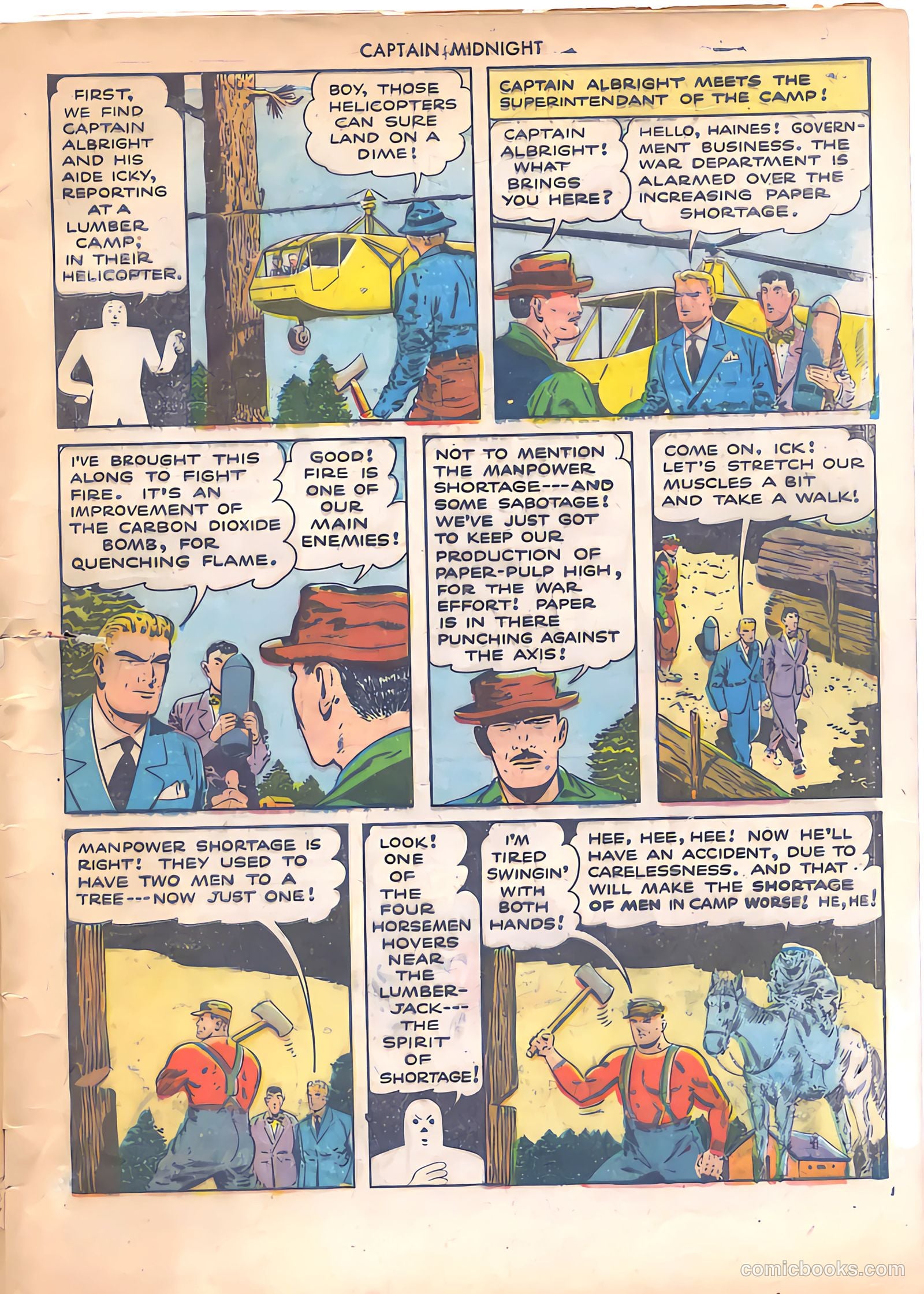 Captain Midnight #22 (1944) — page 5 of 36