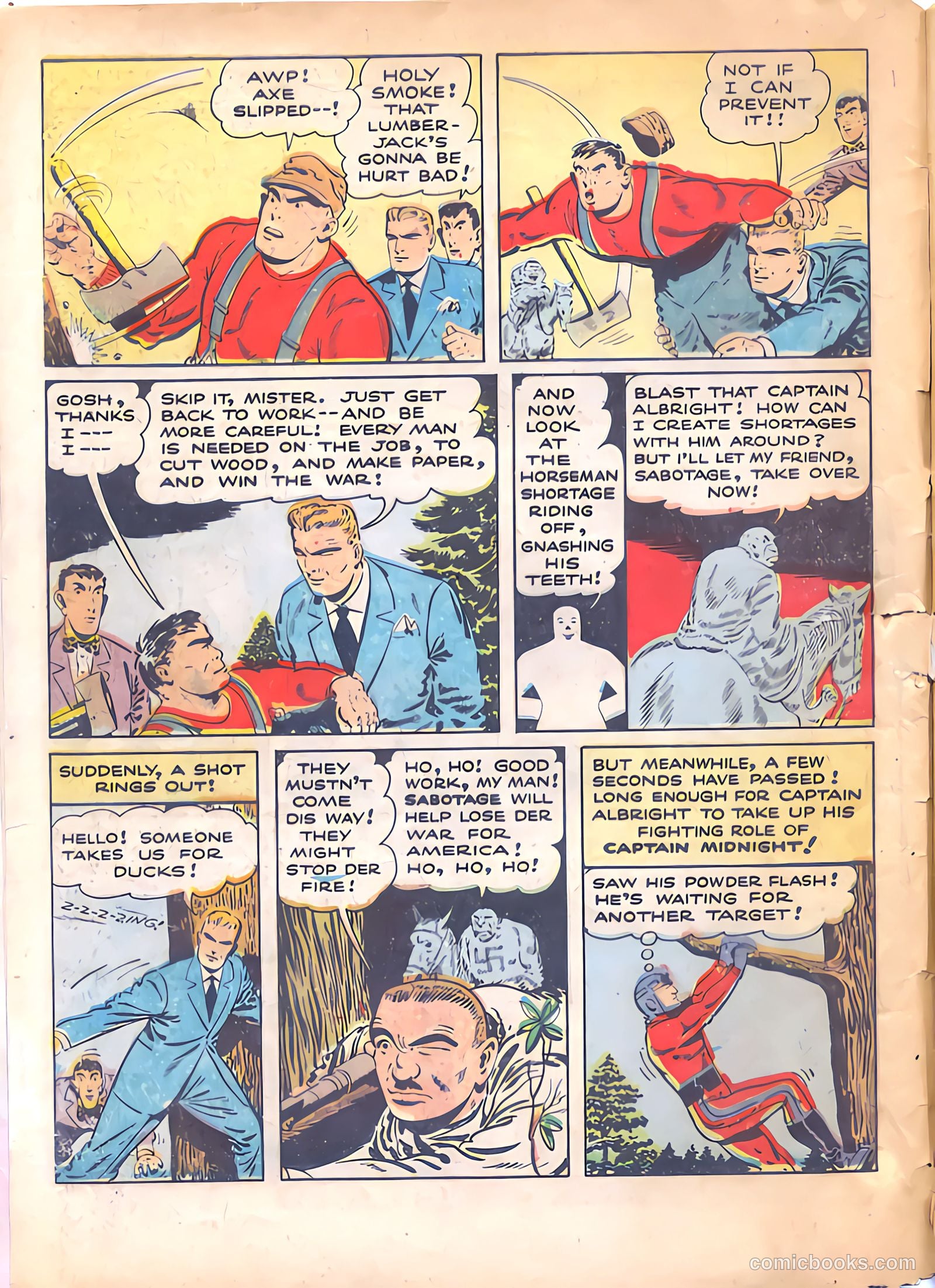 Captain Midnight #22 (1944) — page 6 of 36