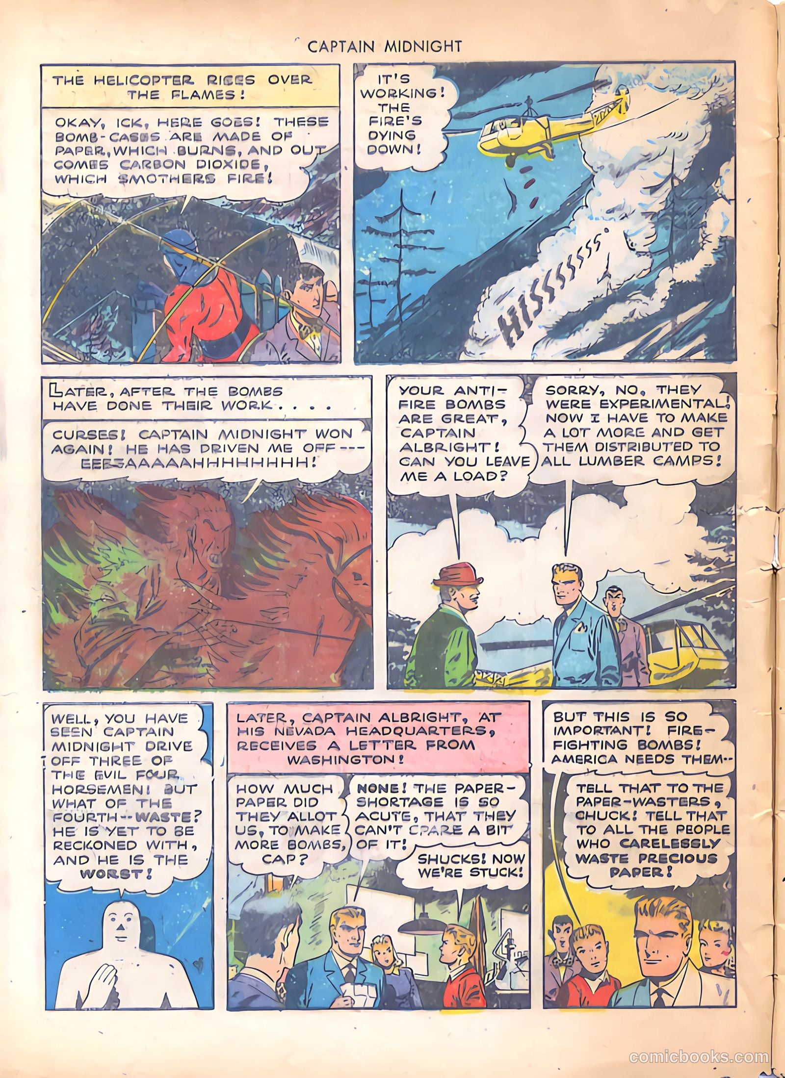 Captain Midnight #22 (1944) — page 8 of 36
