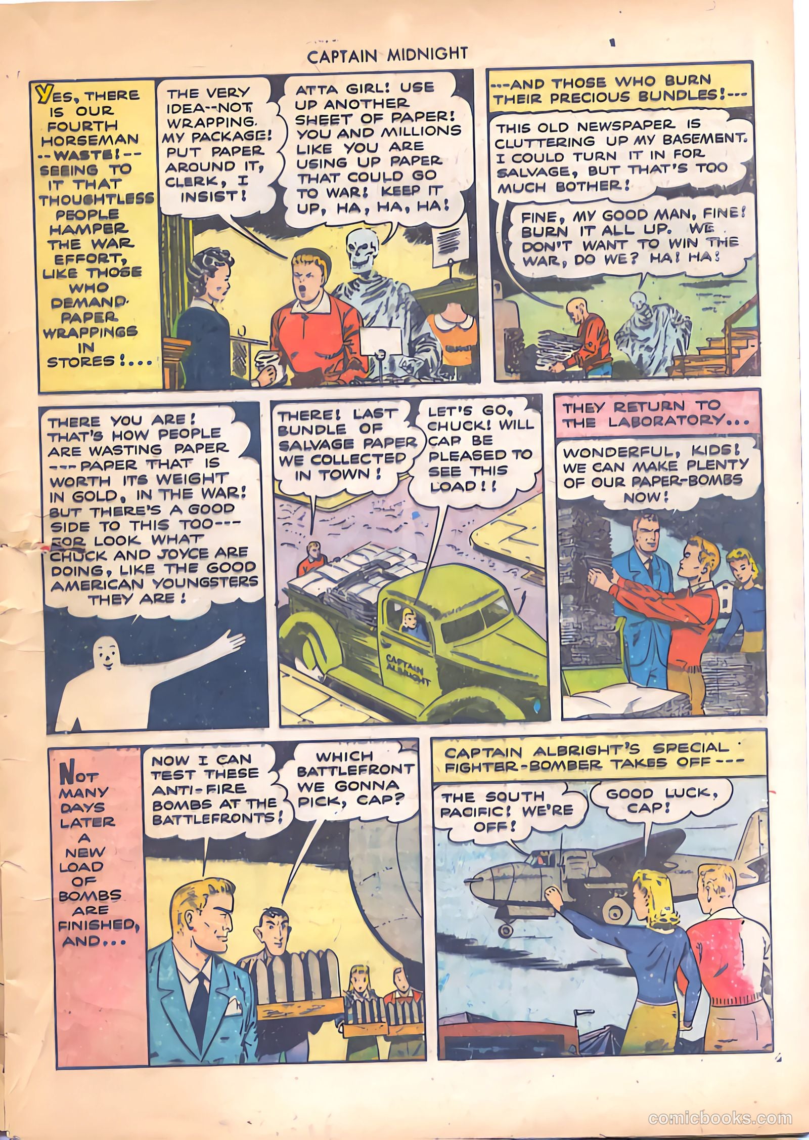 Captain Midnight #22 (1944) — page 9 of 36