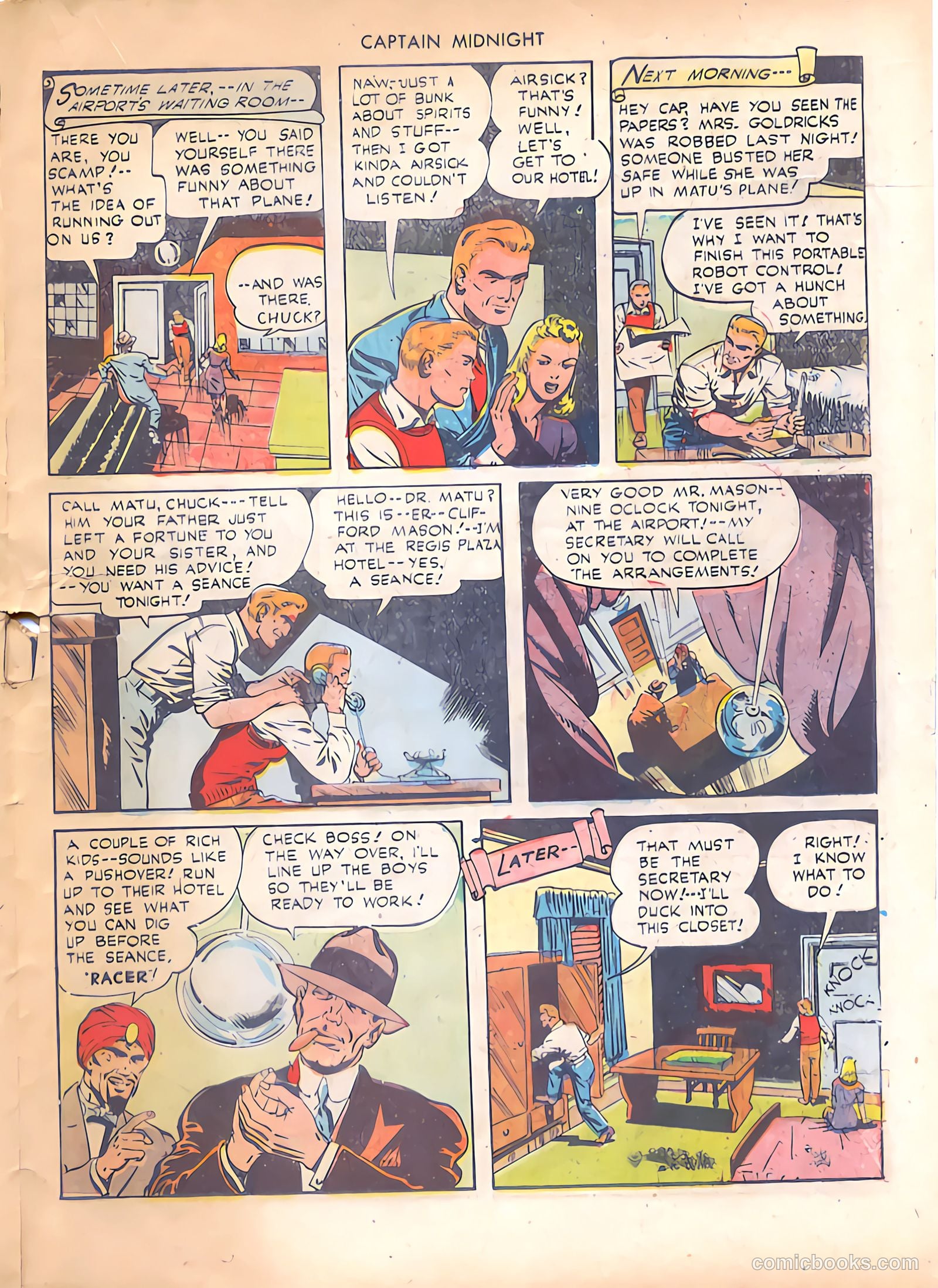 Captain Midnight #22 (1944) — page 19 of 36