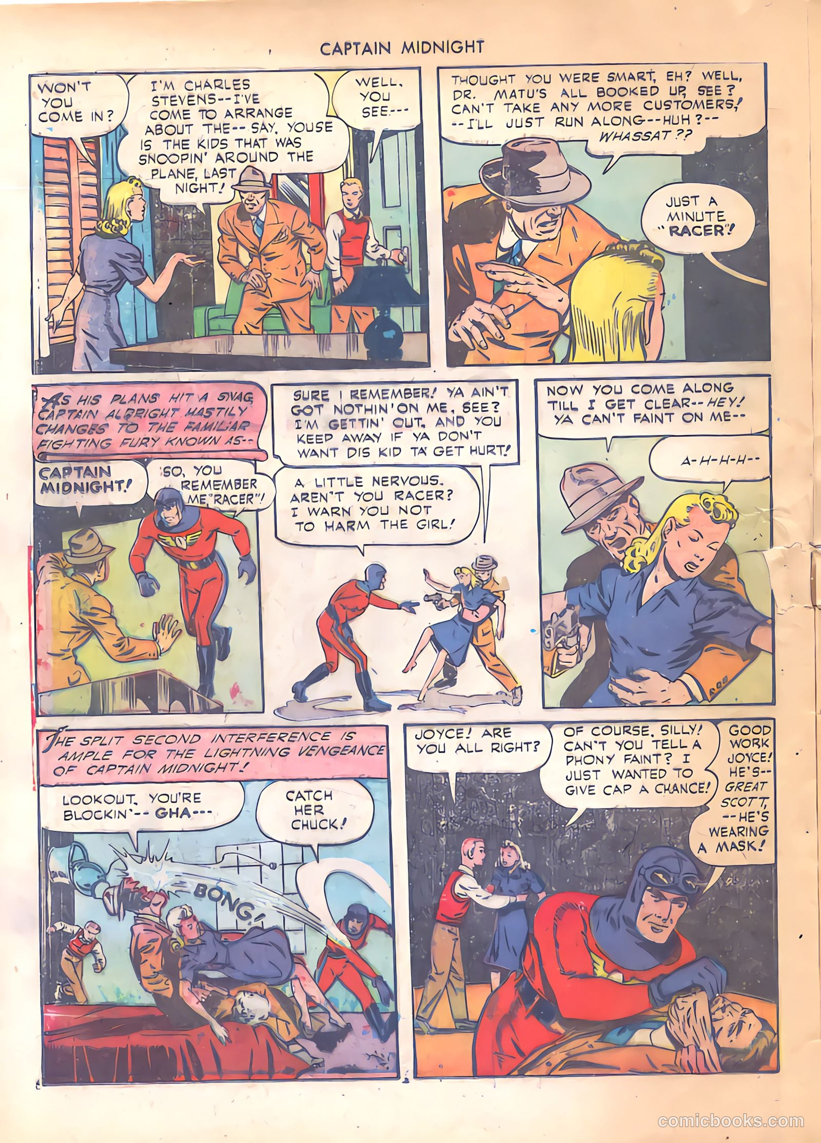 Captain Midnight #22 (1944) — page 20 of 36