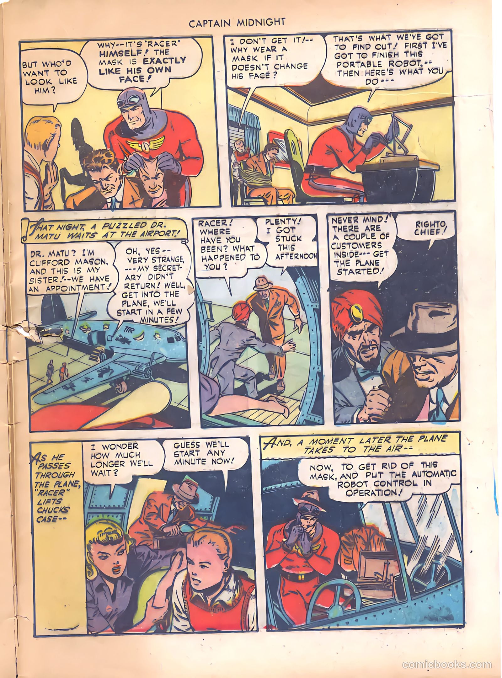 Captain Midnight #22 (1944) — page 21 of 36