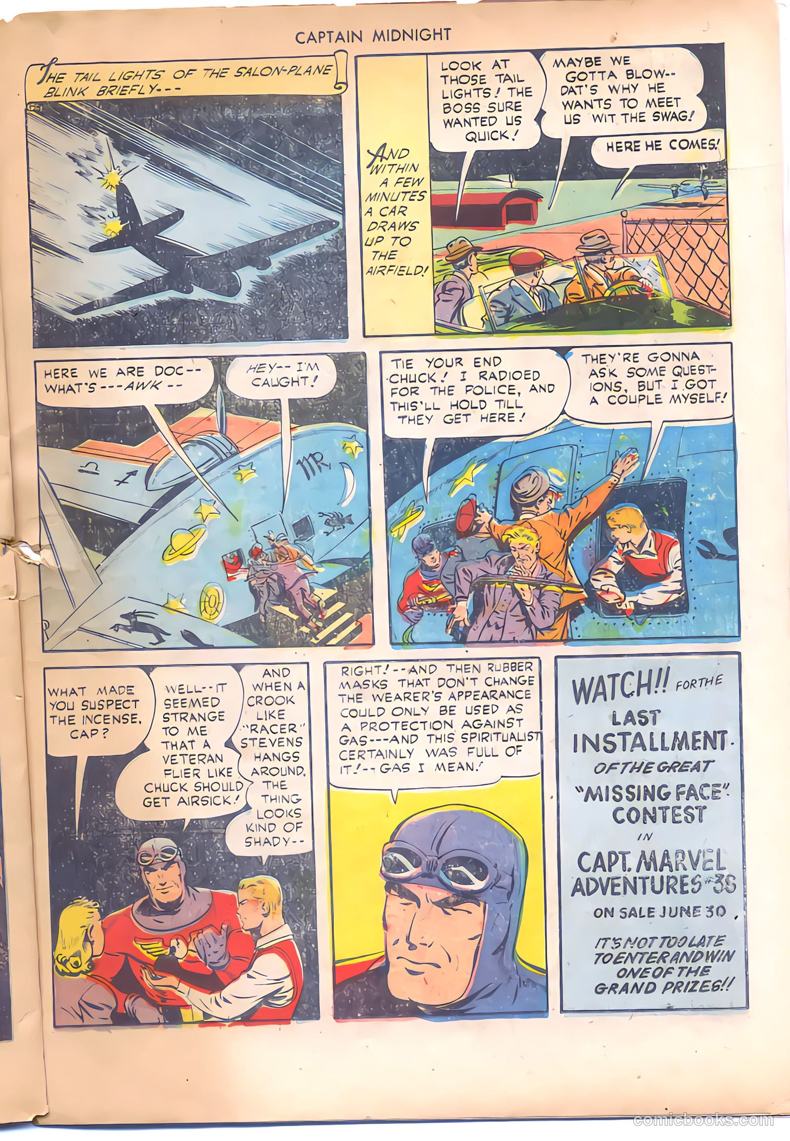 Captain Midnight #22 (1944) — page 23 of 36