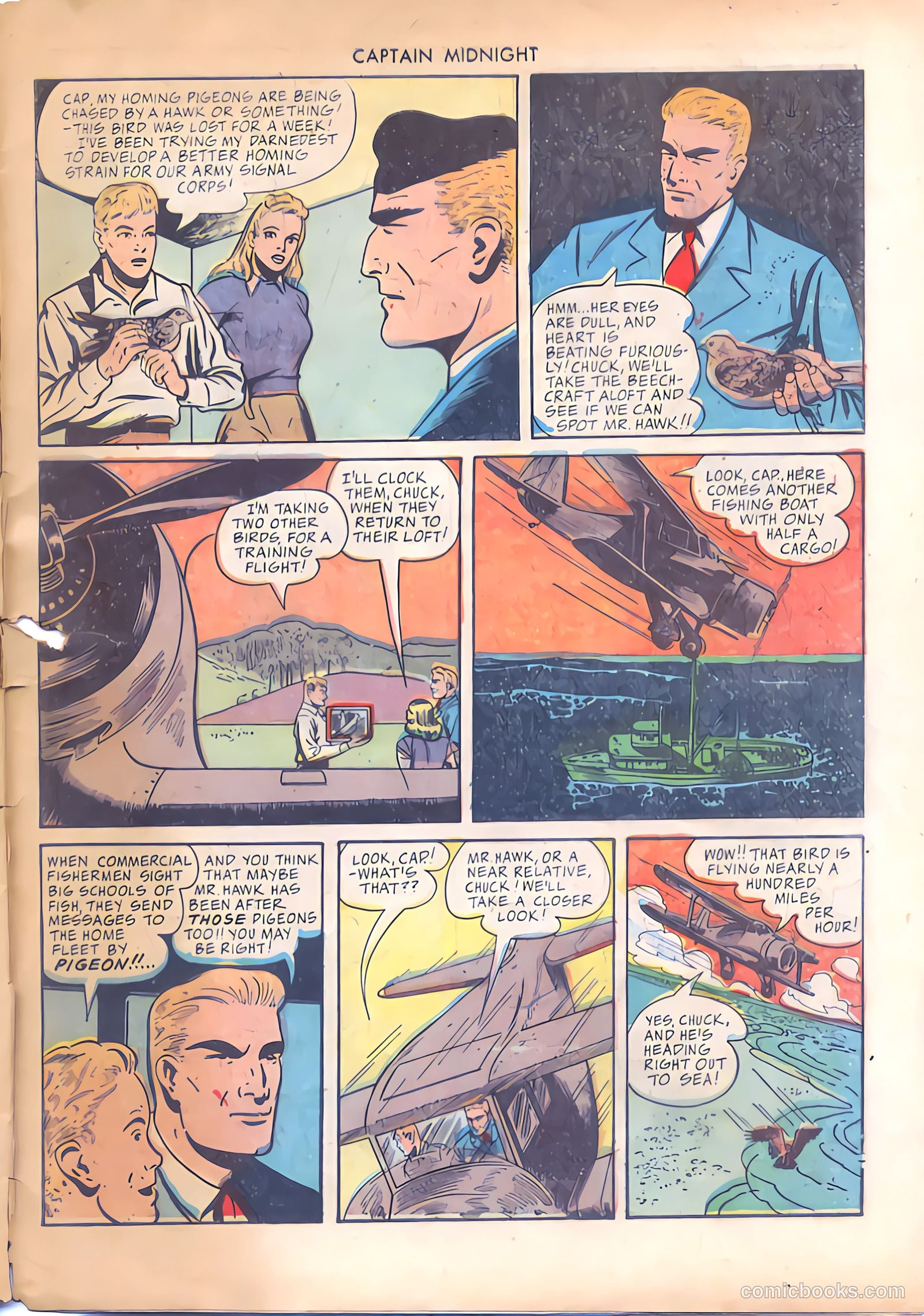 Captain Midnight #22 (1944) — page 27 of 36