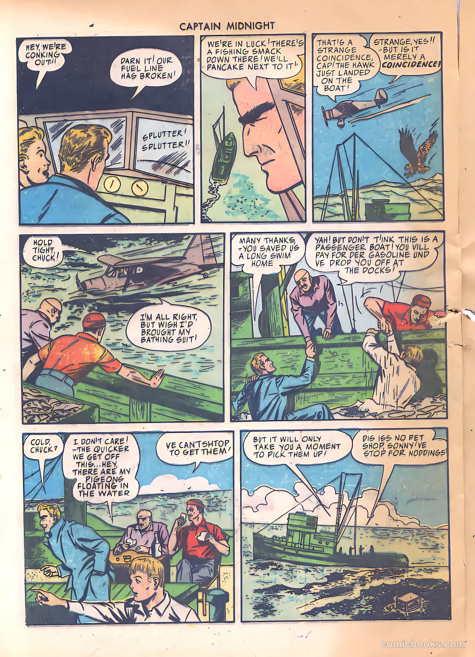 Captain Midnight #22 (1944) — page 28 of 36