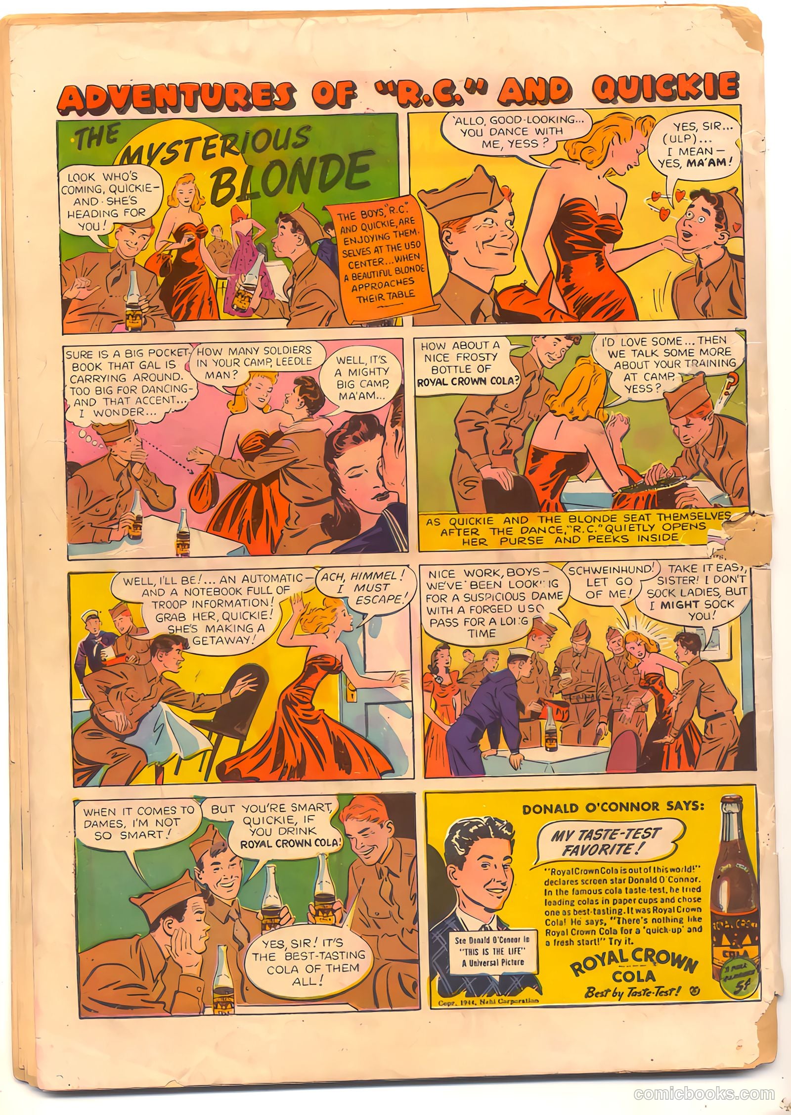 Captain Midnight #22 (1944) — page 36 of 36