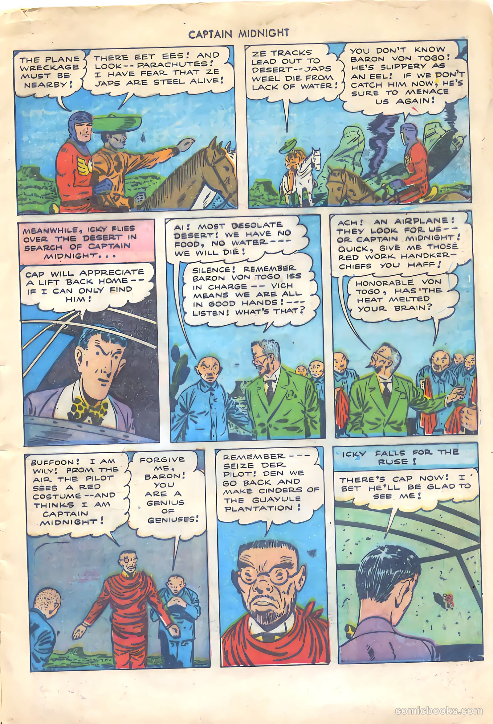 Captain Midnight #23 (1944) — page 9 of 36