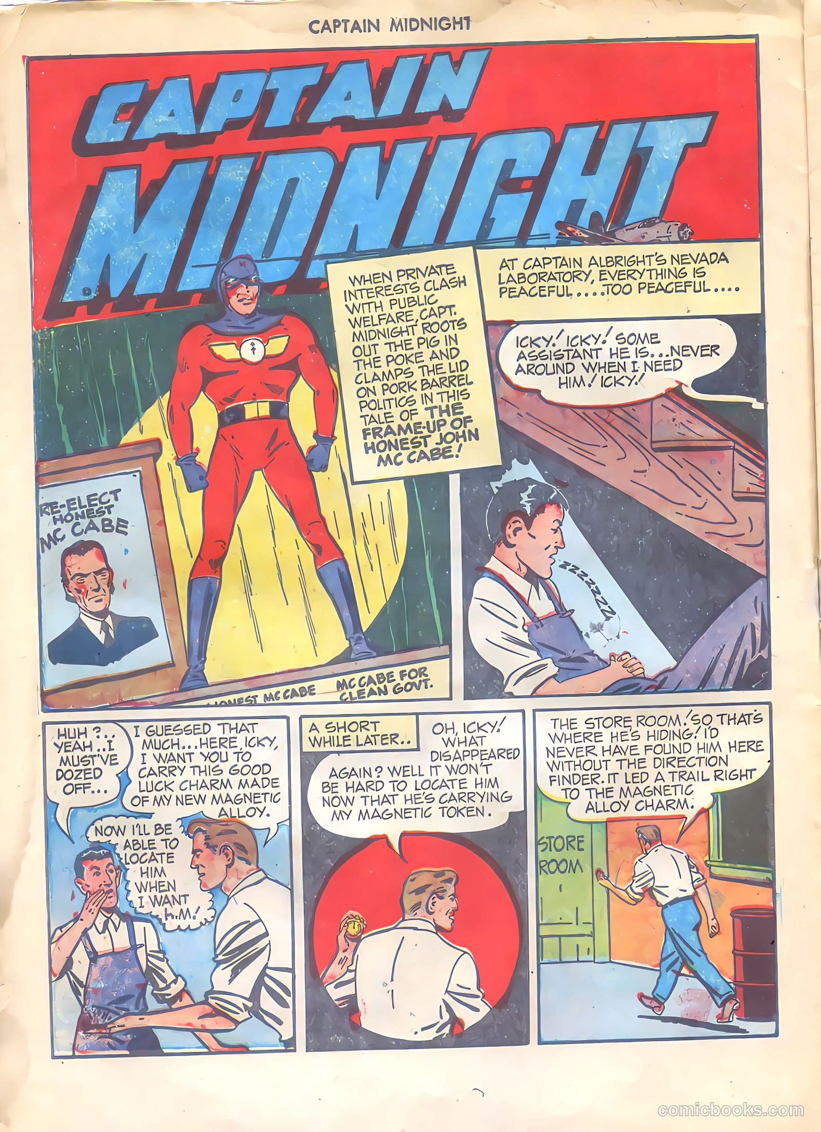 Captain Midnight #23 (1944) — page 14 of 36