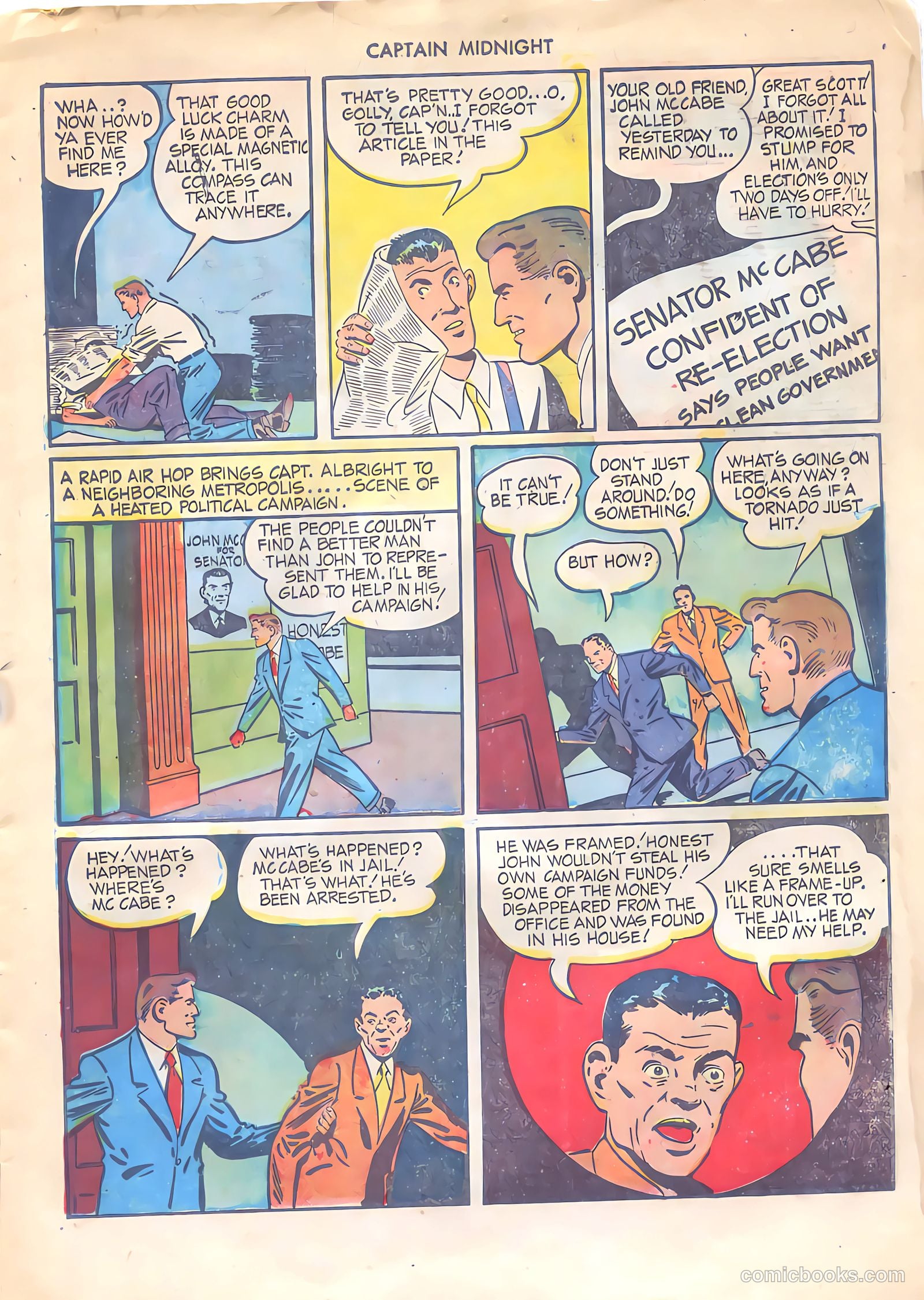Captain Midnight #23 (1944) — page 15 of 36