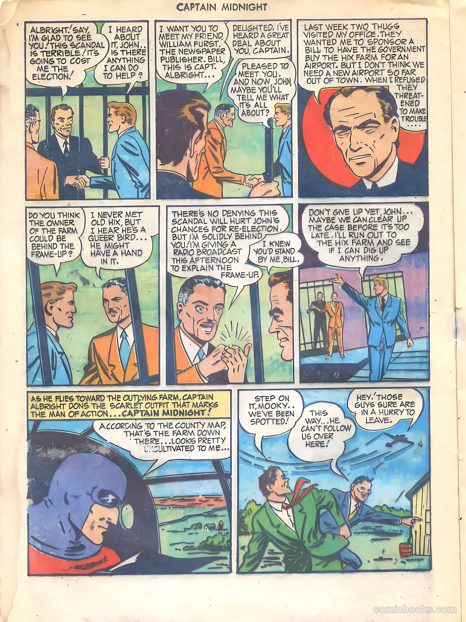 Captain Midnight #23 (1944) — page 16 of 36