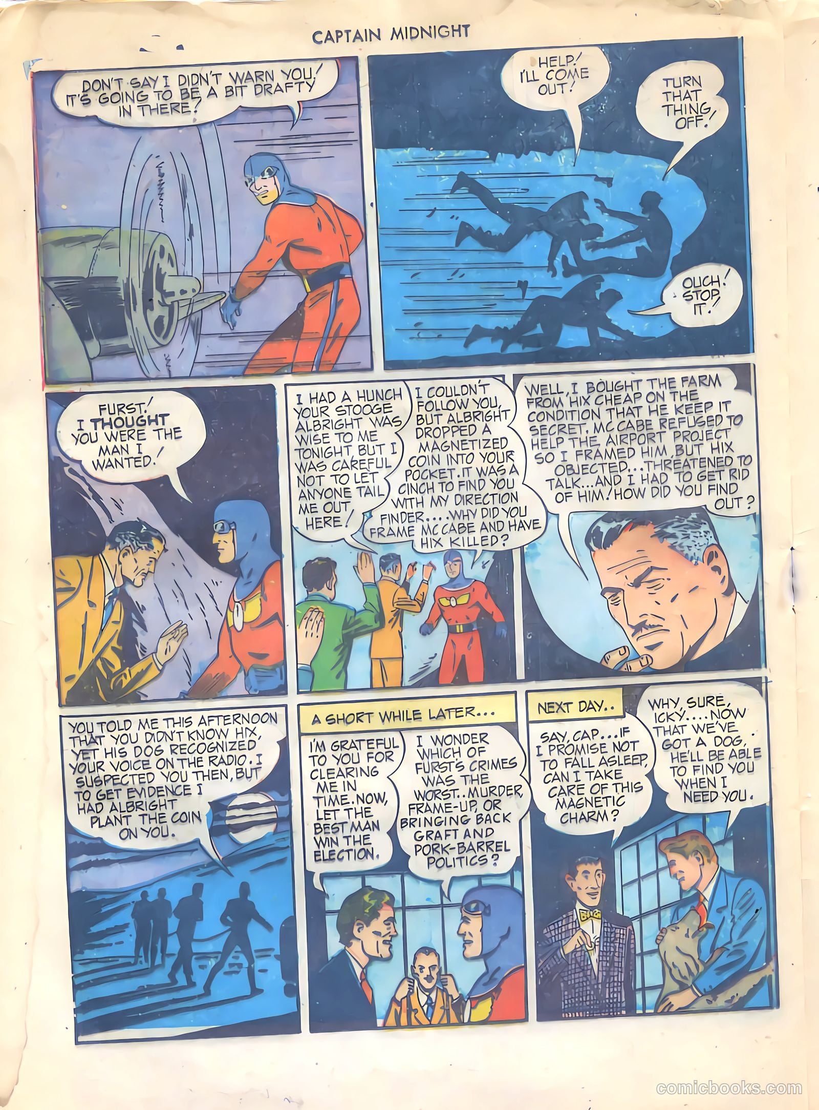 Captain Midnight #23 (1944) — page 20 of 36