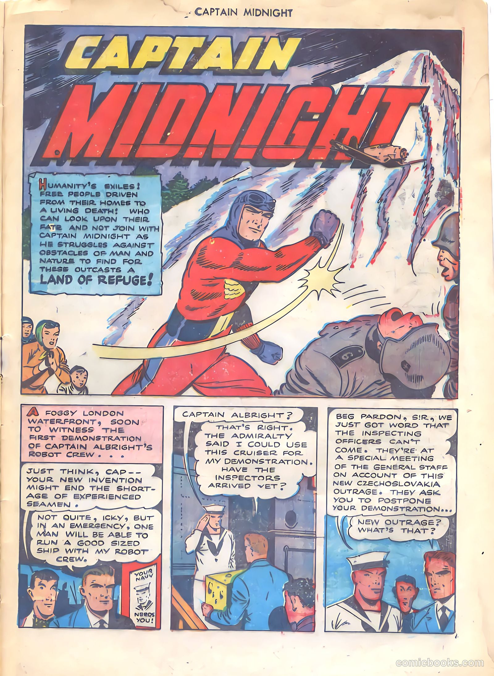 Captain Midnight #23 (1944) — page 25 of 36