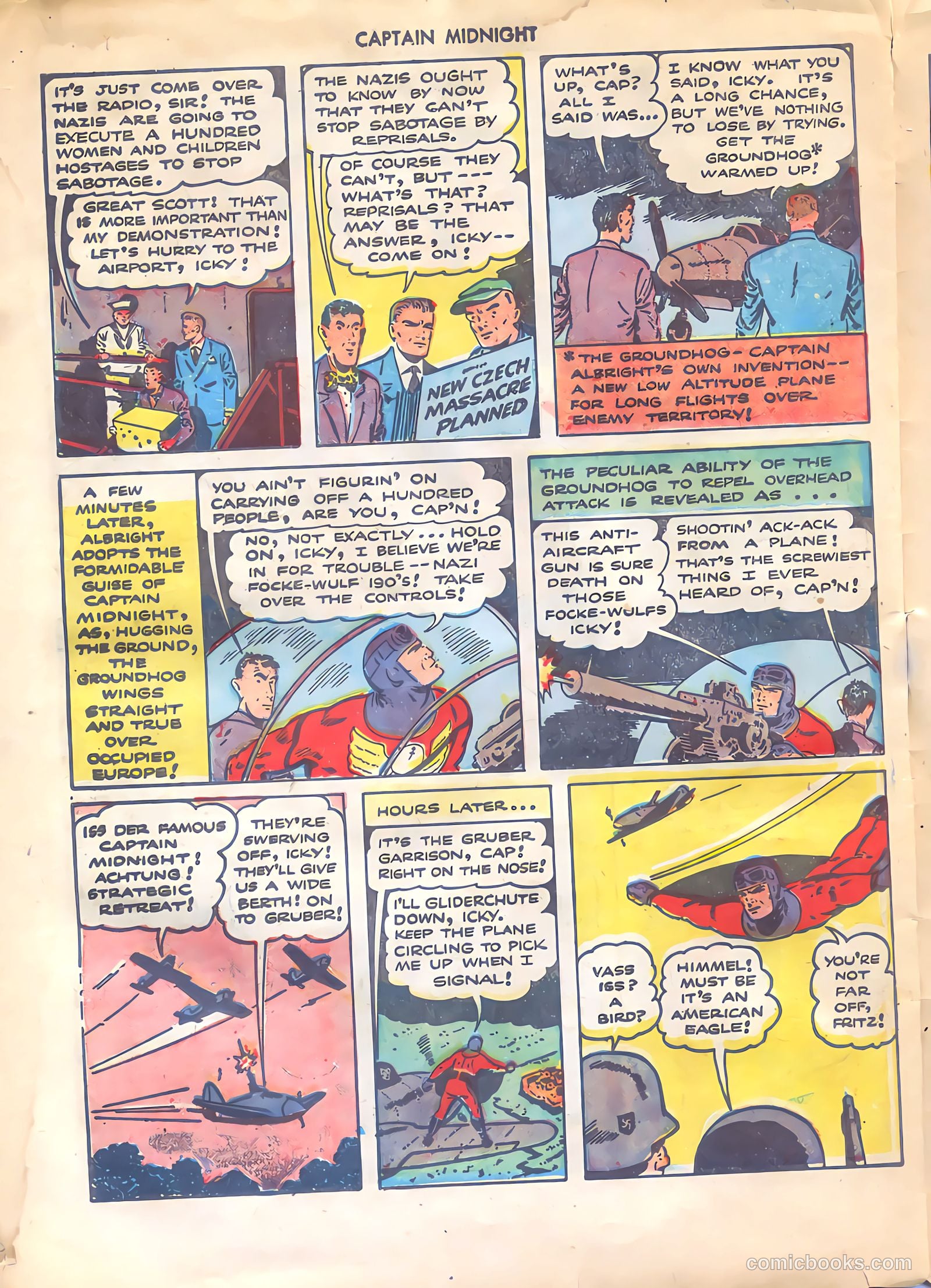 Captain Midnight #23 (1944) — page 26 of 36
